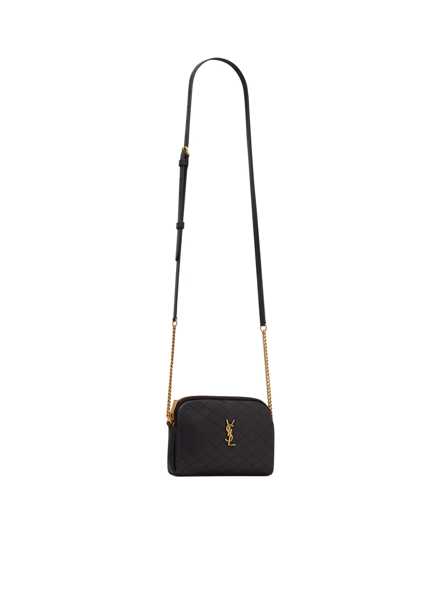 CLUTCH WITH ZIP GABY IN QUILTED LAMBSKIN - Image 2