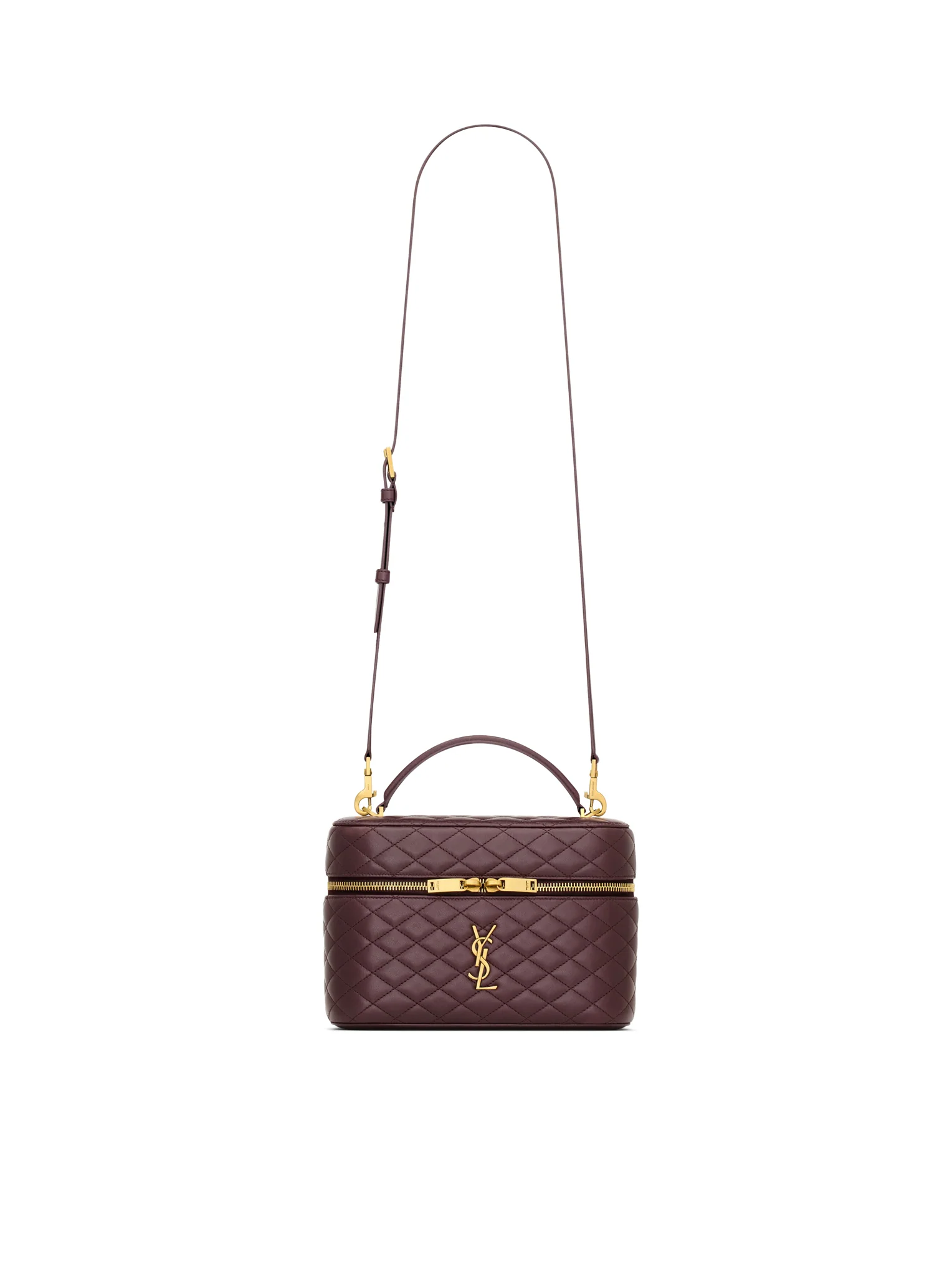 GABY LARGE LAMBSKIN VANITY BAG