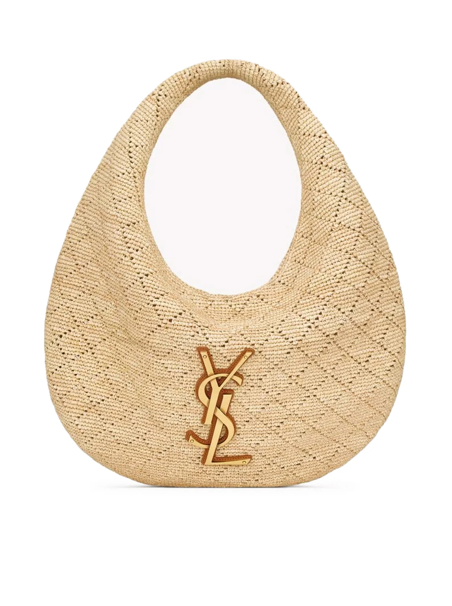 ICARE RAFFIA HOBO BAG