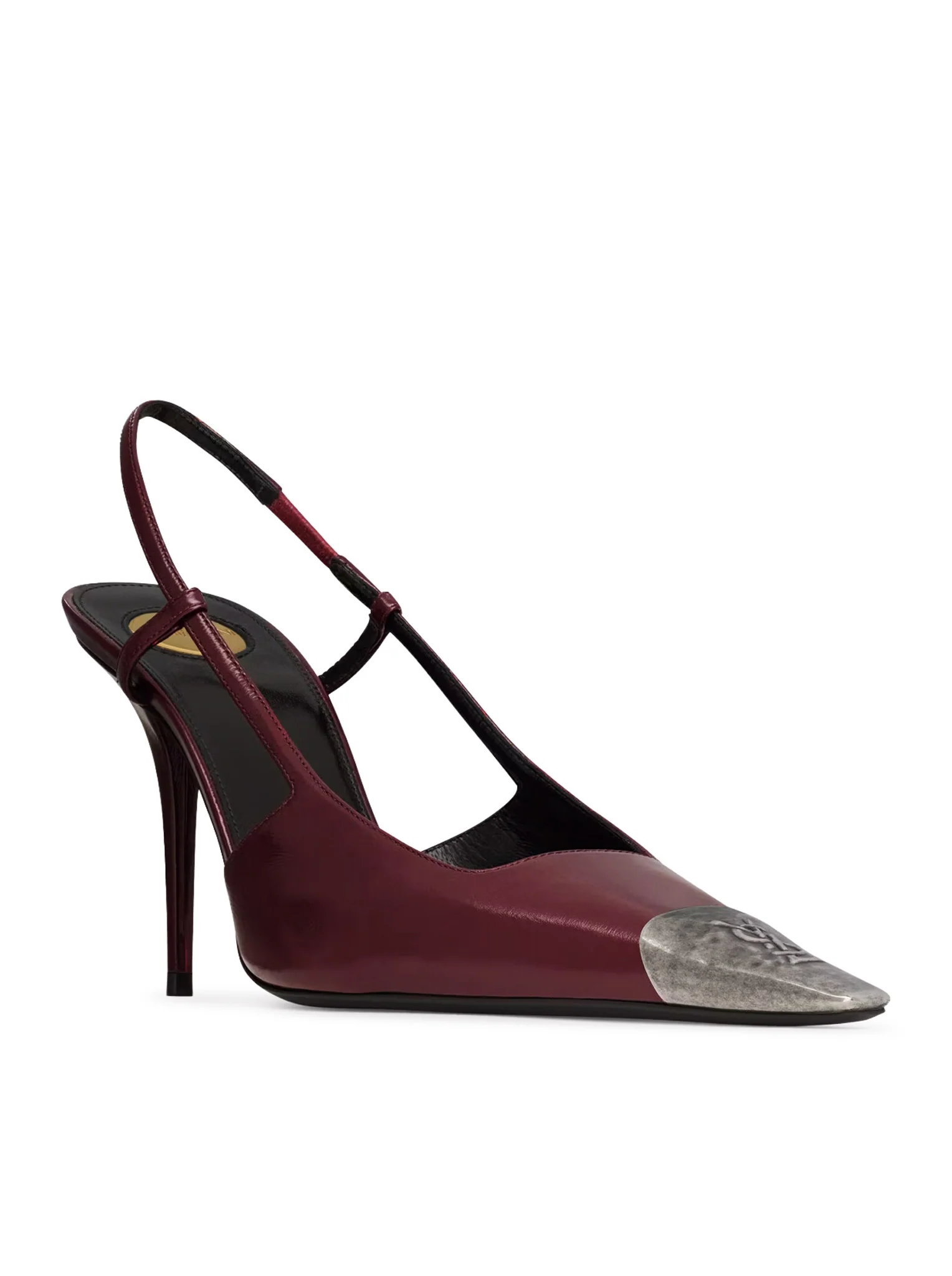 JEANNE SMOOTH LEATHER SLINGBACK PUMPS - Image 2