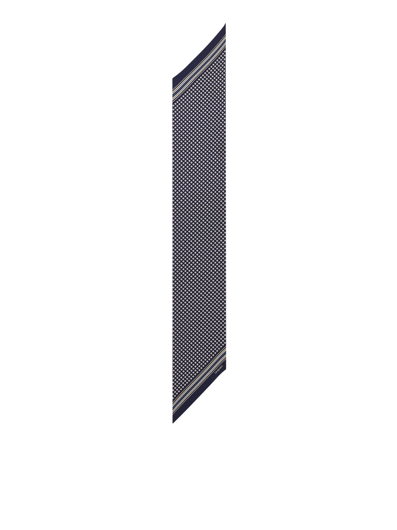 LAVALLIÈRE SCARF IN SILK TWILL
