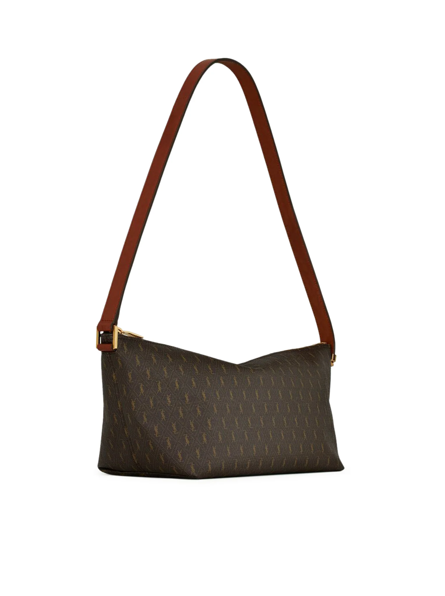 LE MONOGRAMME SHOULDER BAG IN MONOGRAM CANVAS AND SMOOTH LEATHER - Image 2