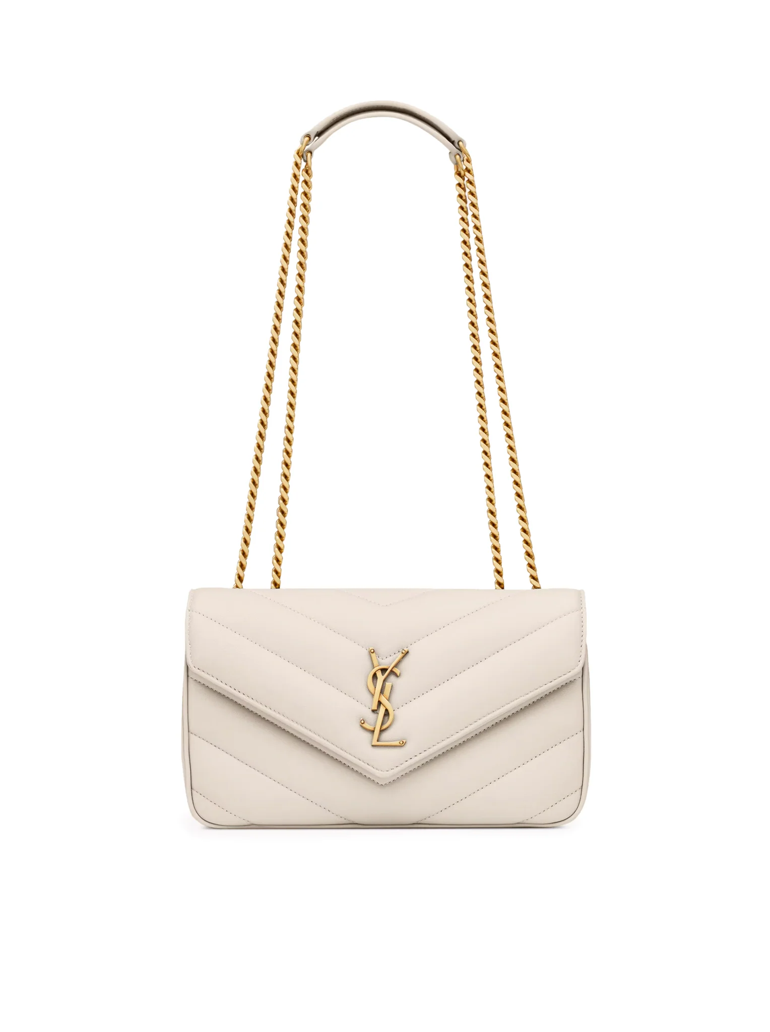LOULOU SMALL LEATHER BAG