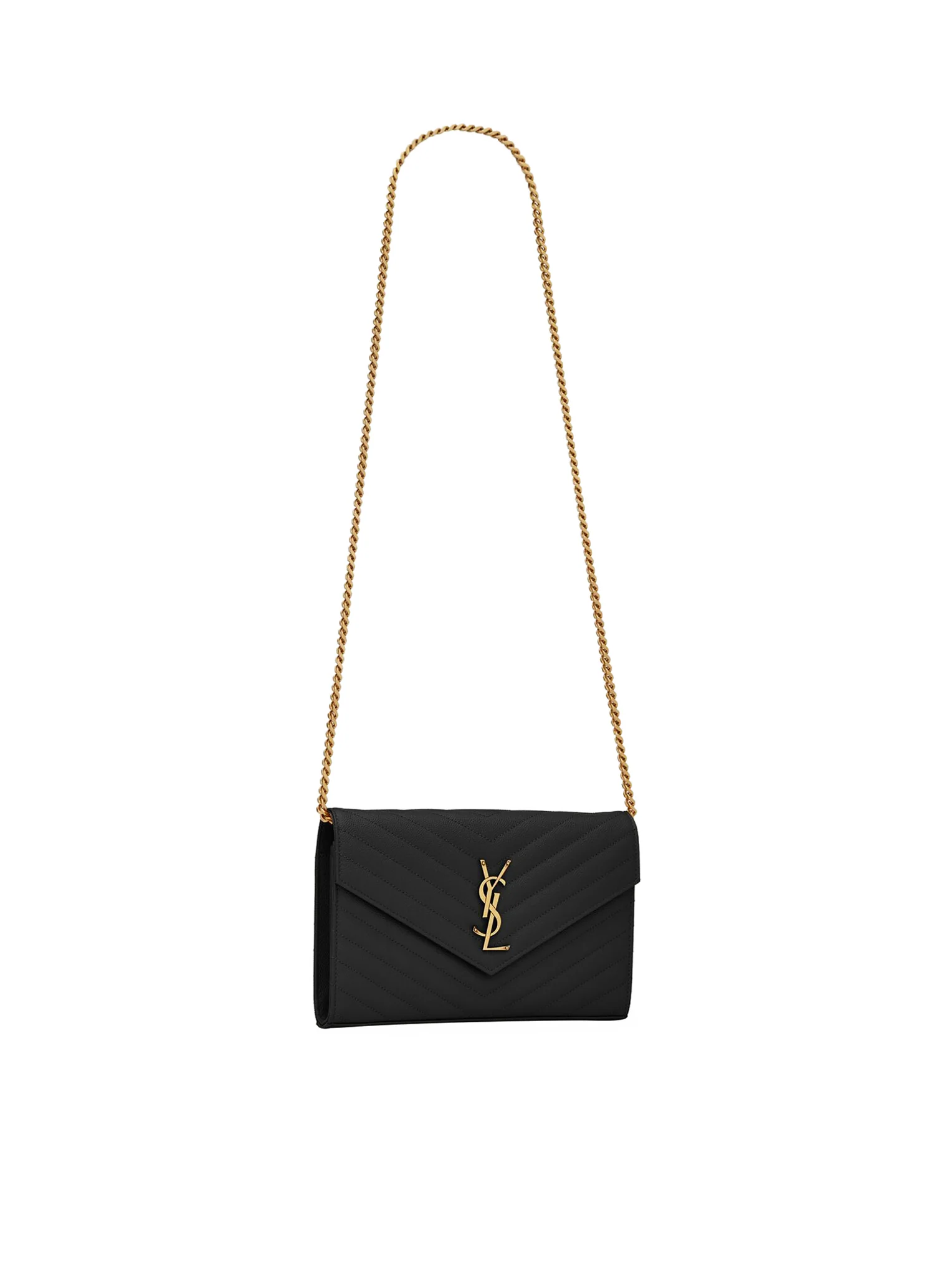 CLASSIC CASSANDRE CHAIN ??CLUTCH IN GRAIN DE POUDRE LEATHER - Image 2