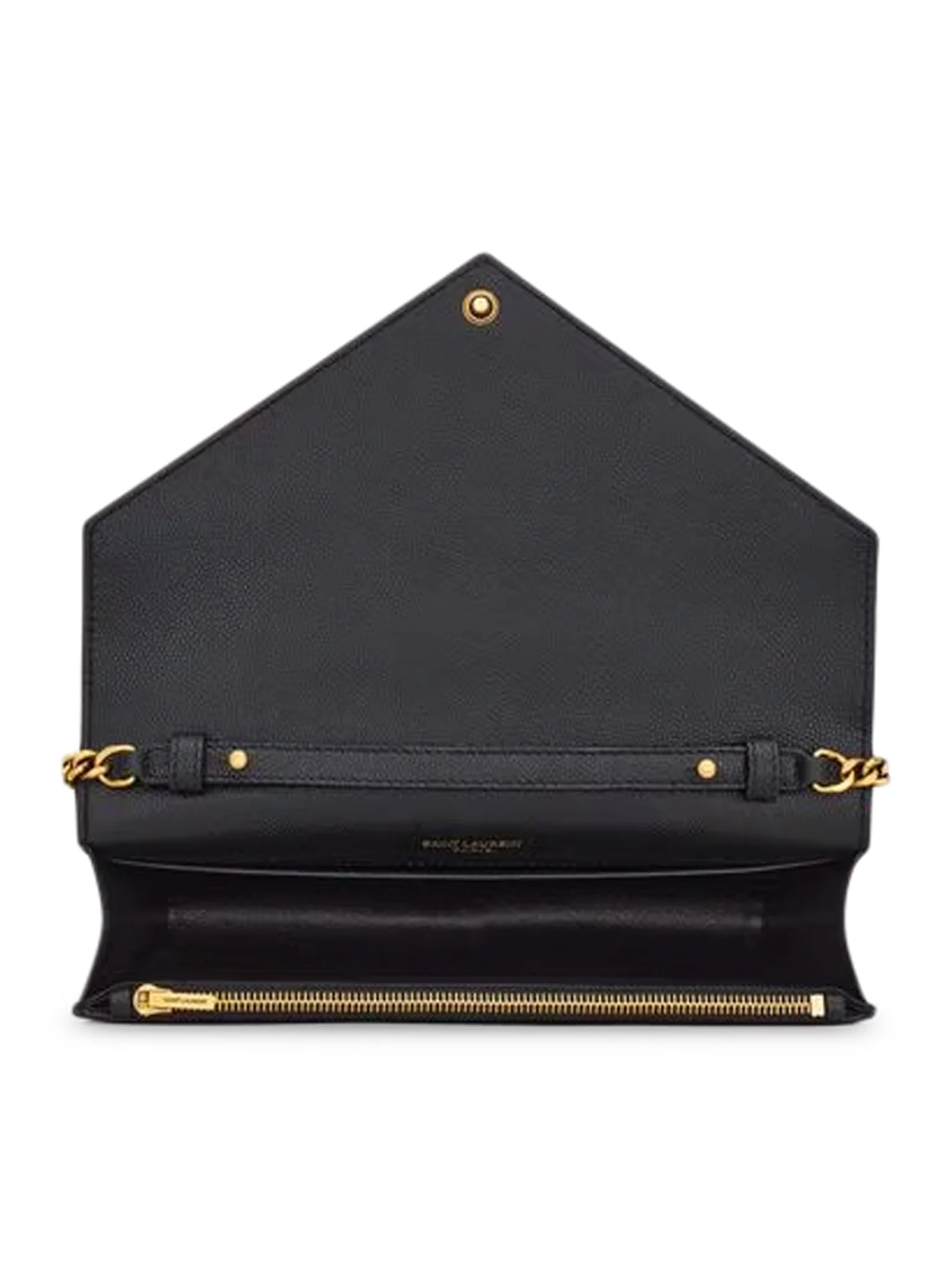 PARIS WALLET WITH CHAIN IN GRAIN DE POUDRE EMBOSSED LEATHER - Image 6