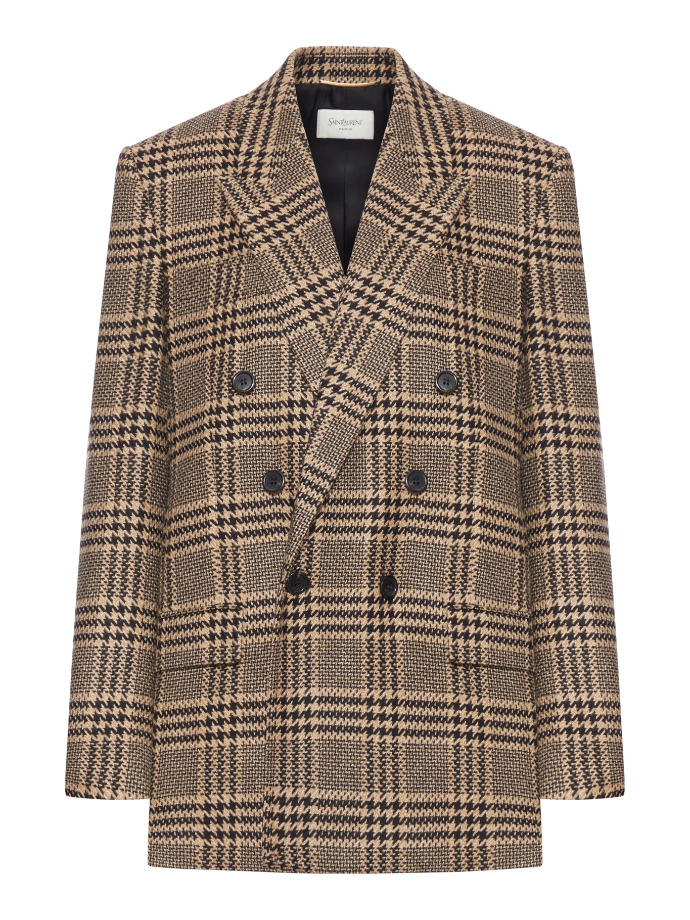 PRINCE OF WALES SILK AND CASHMERE JACKET