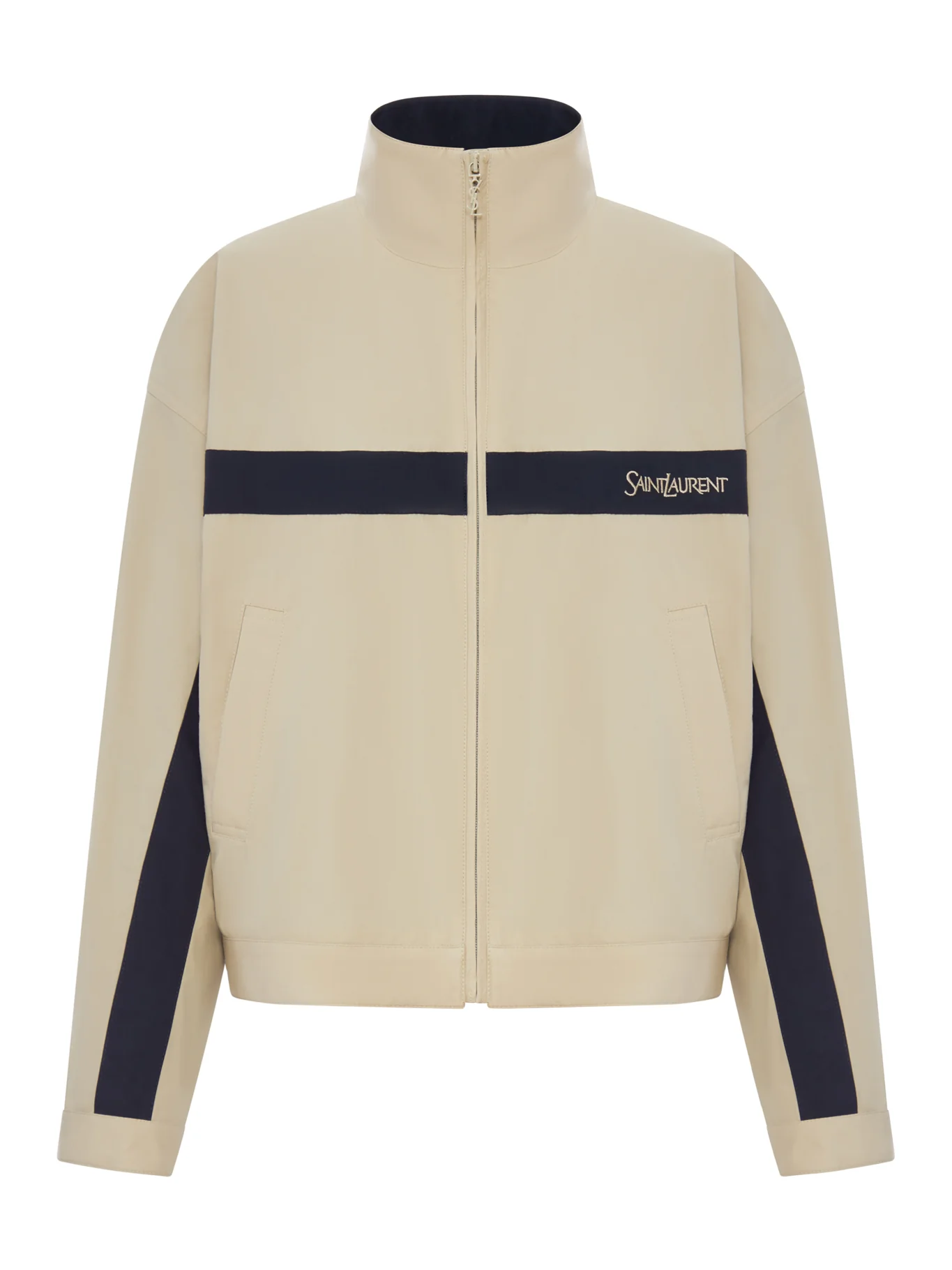 SAINT LAURENT COTTON CANVAS JACKET