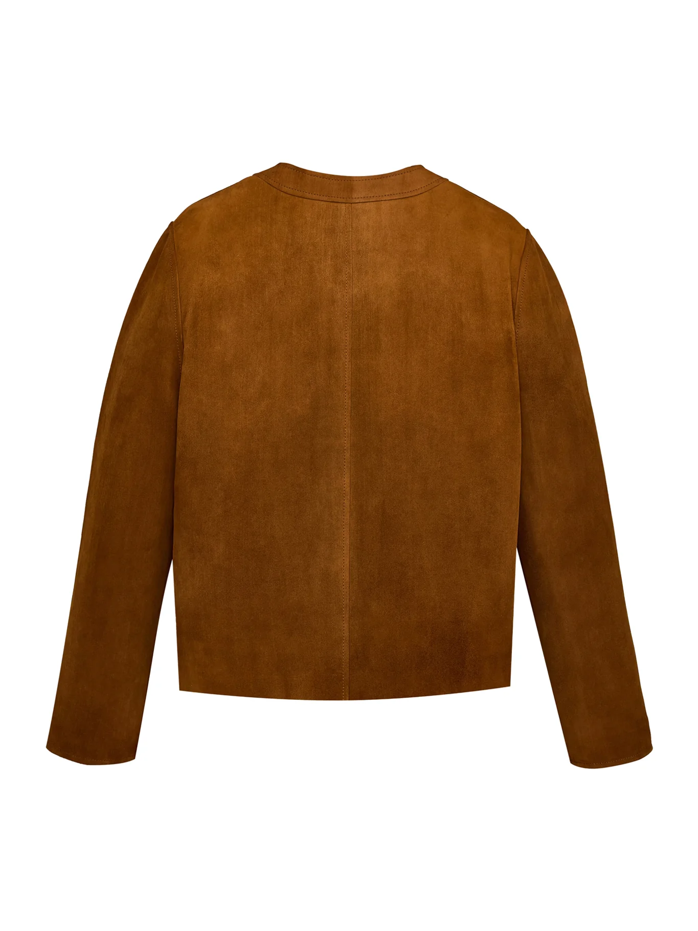 SHORT LAMB SUEDE JACKET - Image 2
