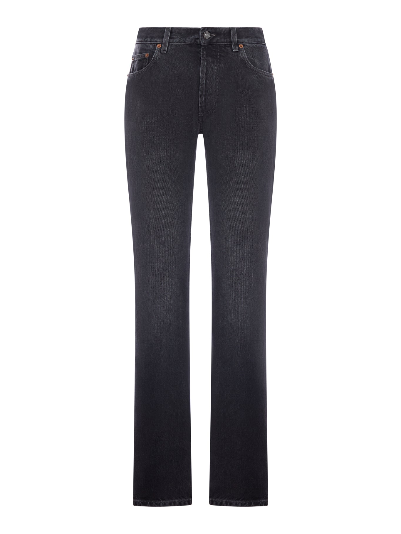 STRAIGHT LEG DENIM JEANS
