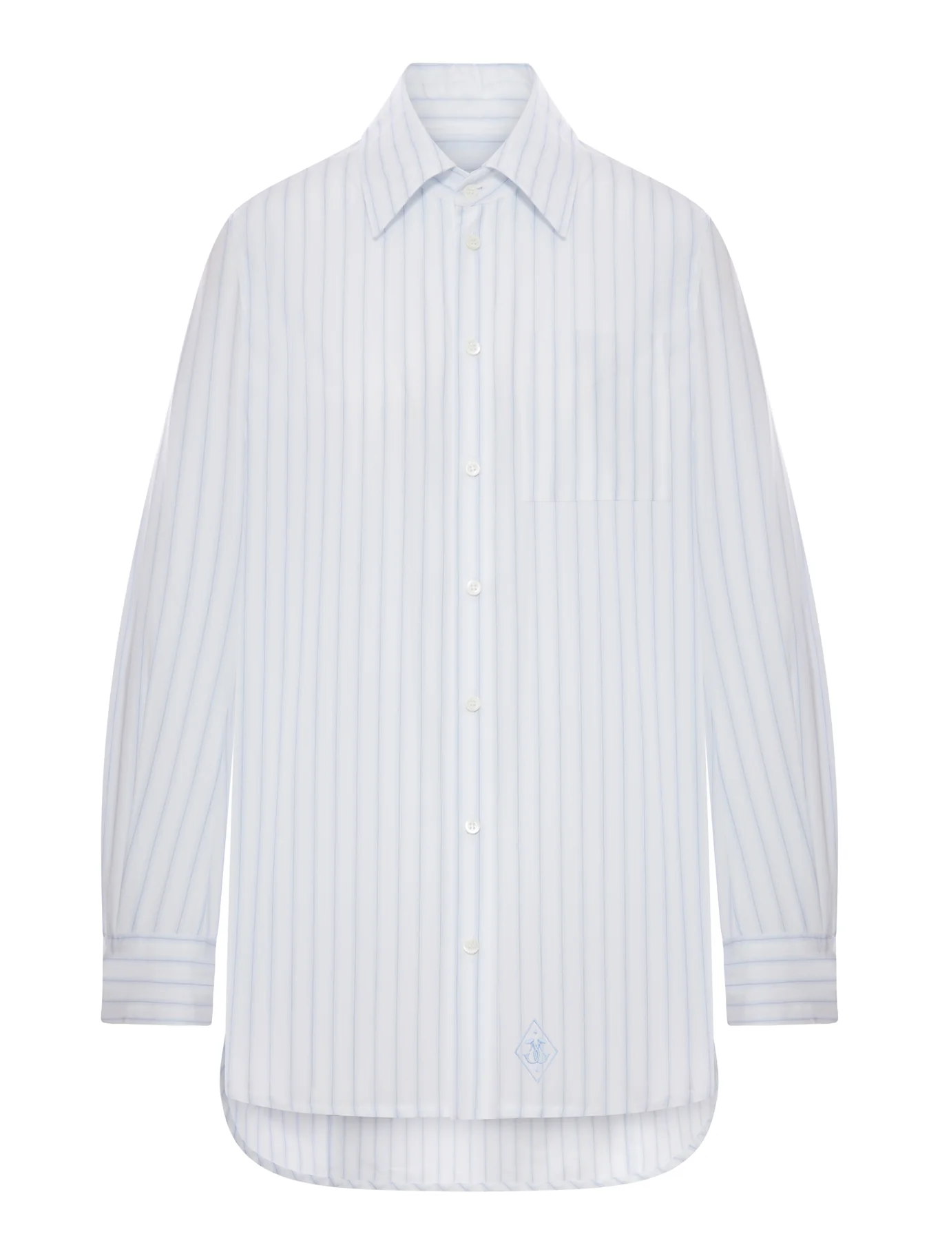 TARA OVERSIZED STRIPED COTTON SHIRT