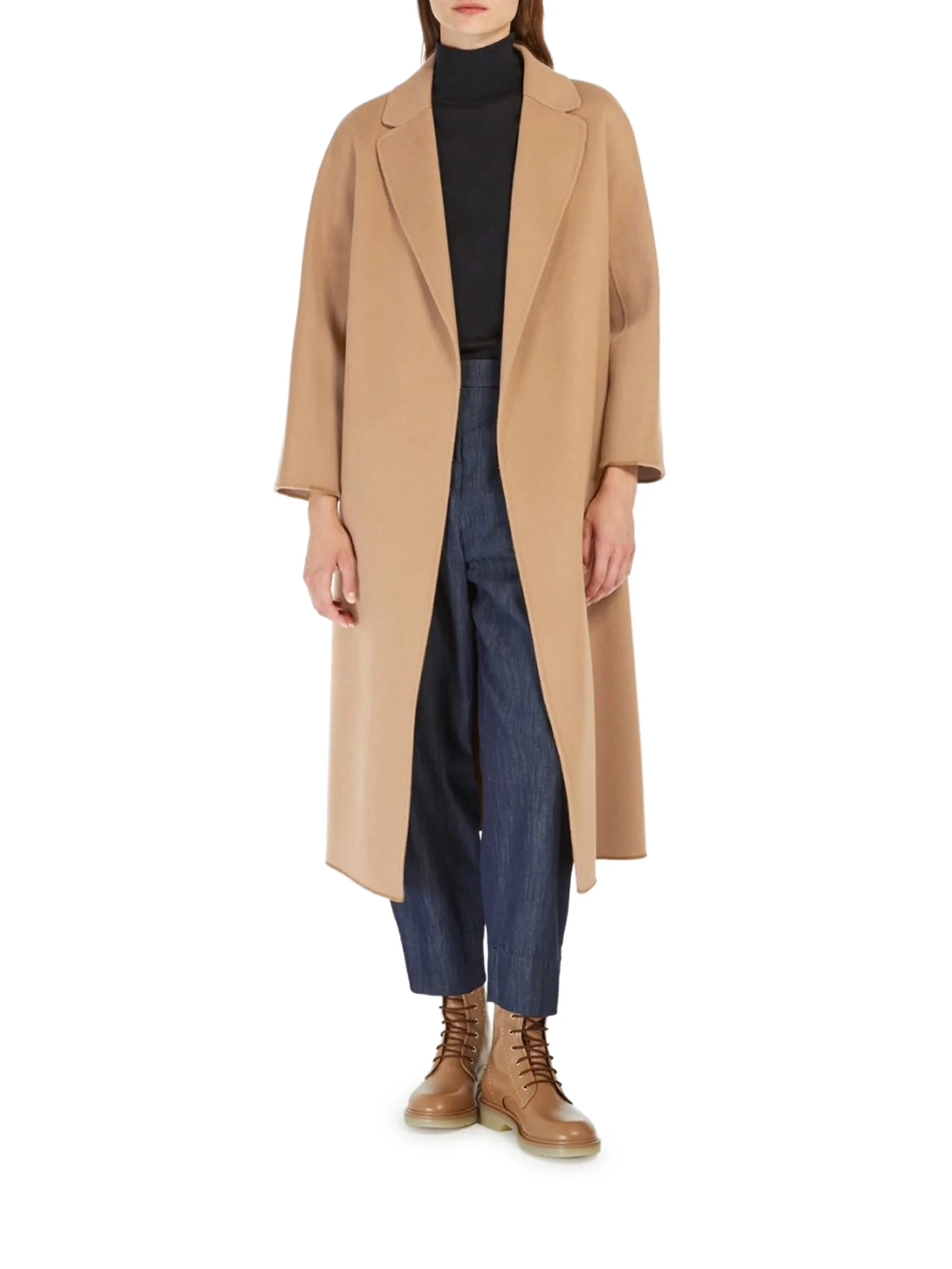 ESTURIA MIDI COAT IN WOOL DRAP - Image 2