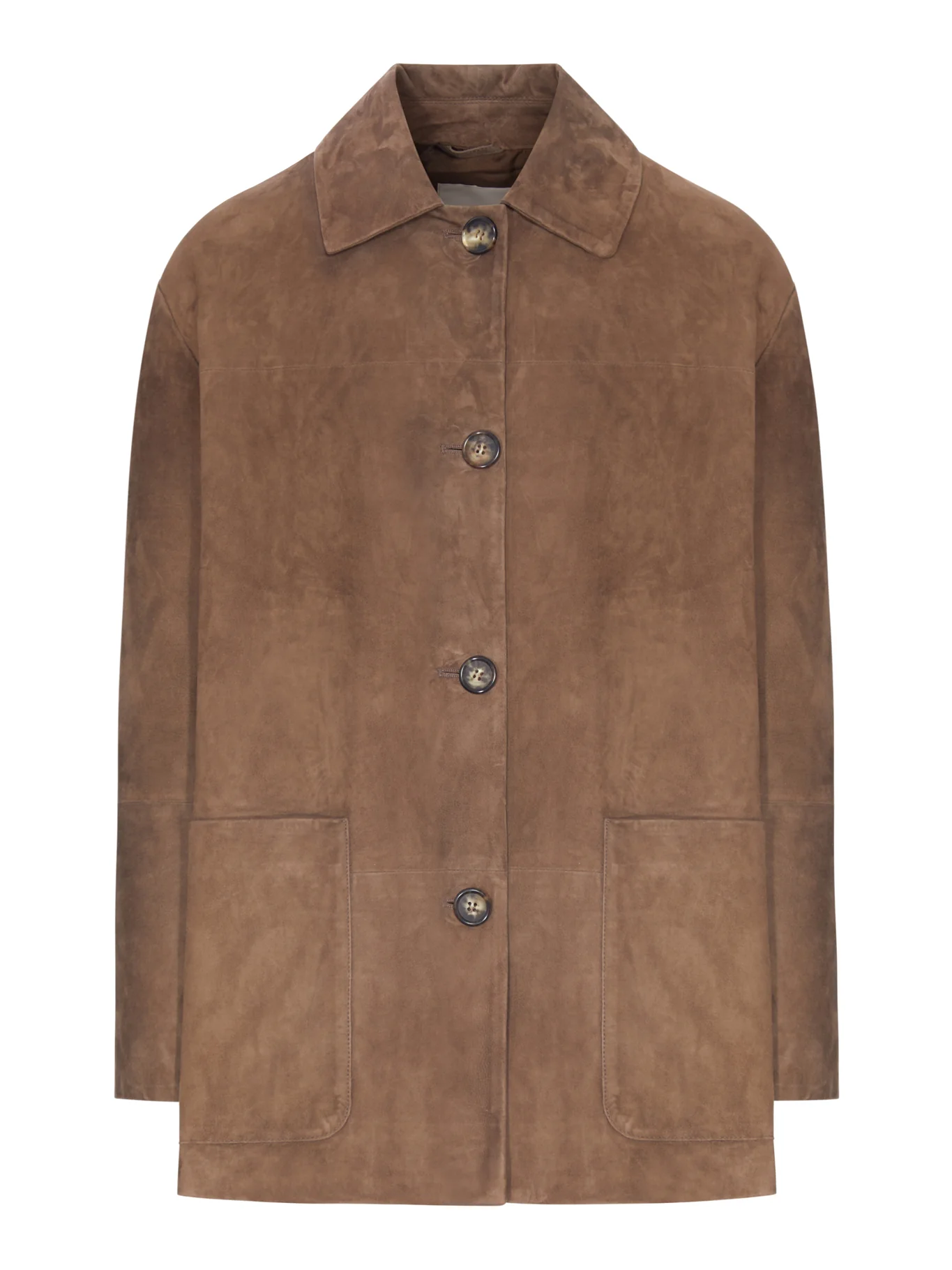 SUEDE LAMBSKIN OVERSHIRT
