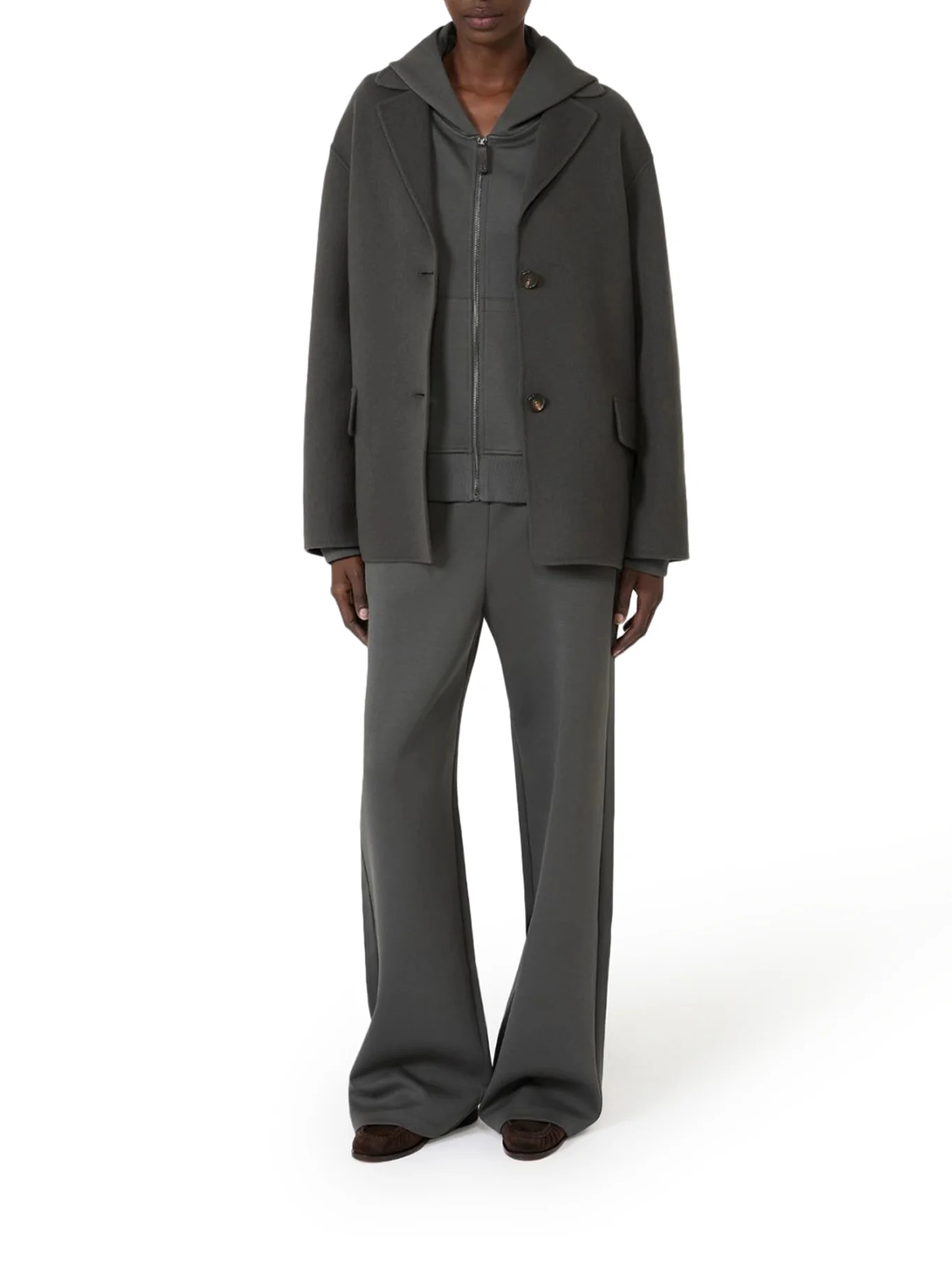 WIDE TROUSERS IN DOUBLE JERSEY - Image 2