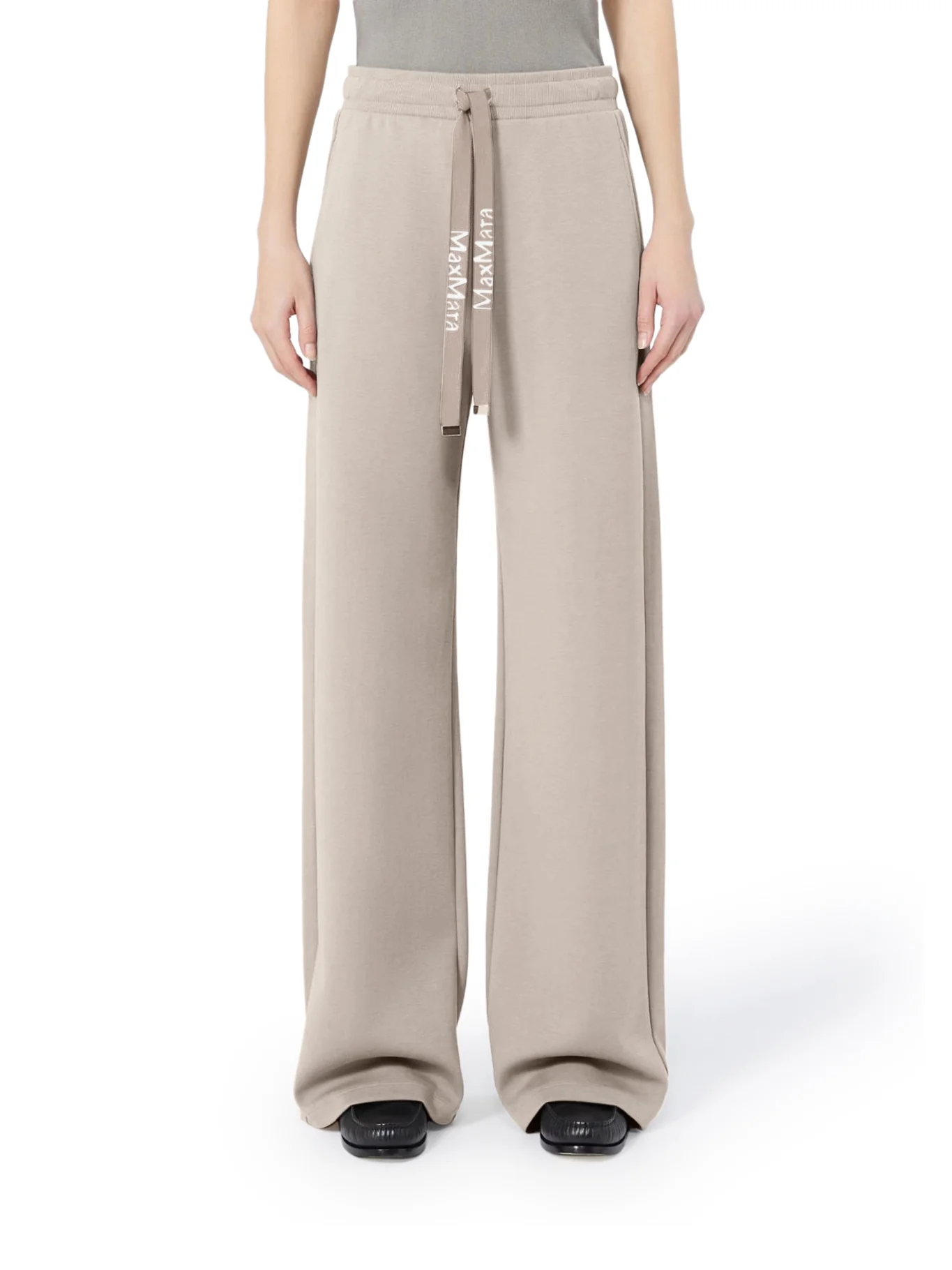 WIDE TROUSERS IN DOUBLE JERSEY - Image 3