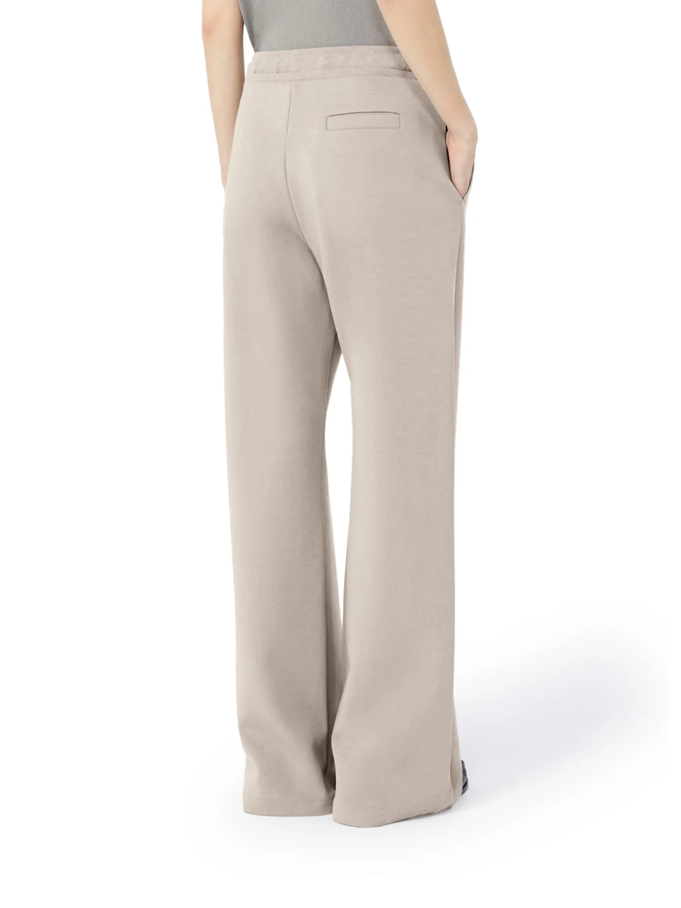 WIDE TROUSERS IN DOUBLE JERSEY - Image 4