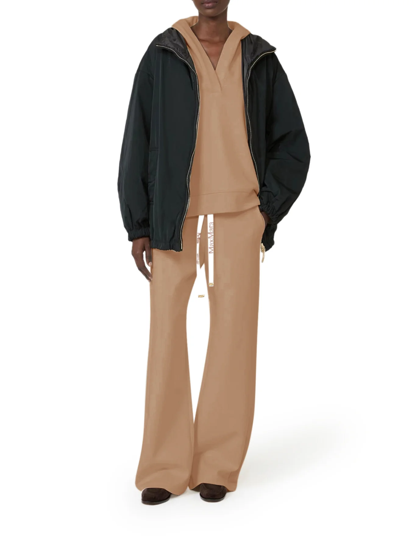 WIDE TROUSERS IN DOUBLE JERSEY - Image 2