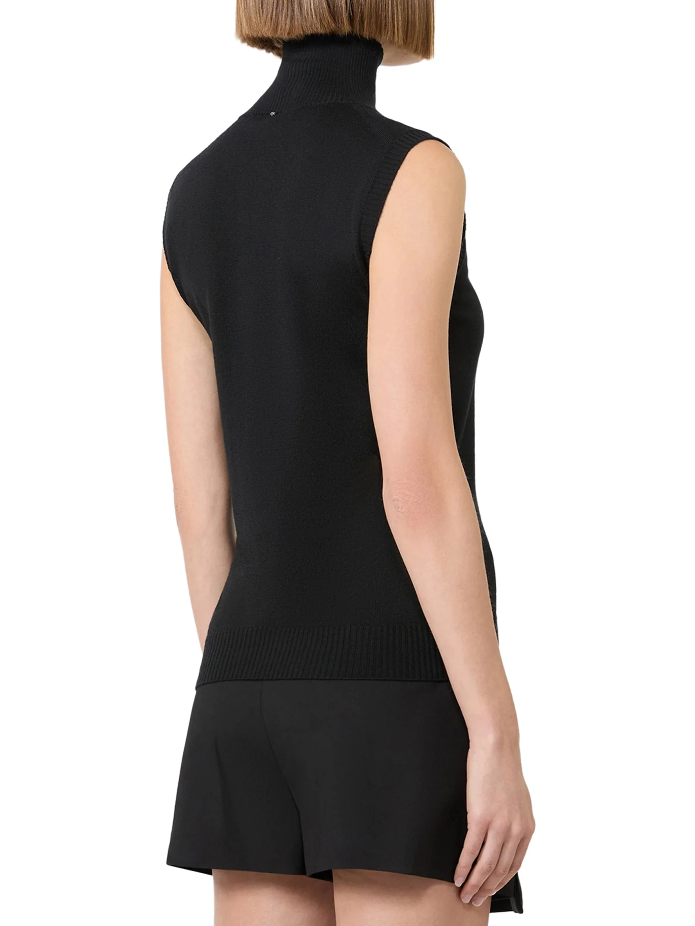 SLEEVELESS TOP IN PURE WOOL - Image 4