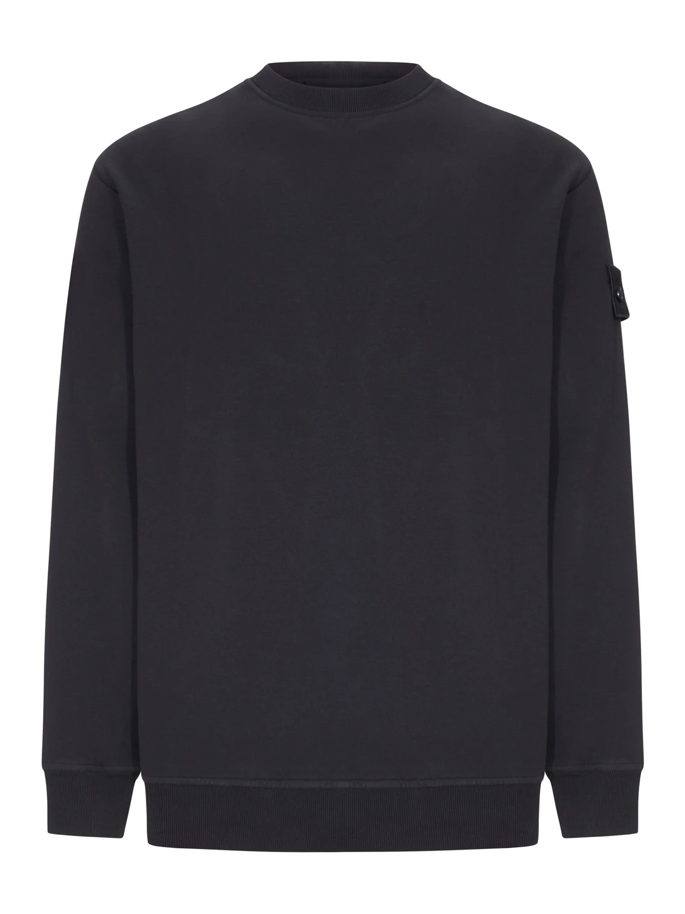 CREW NECK SWEATSHIRT IN STRETCH COTTON