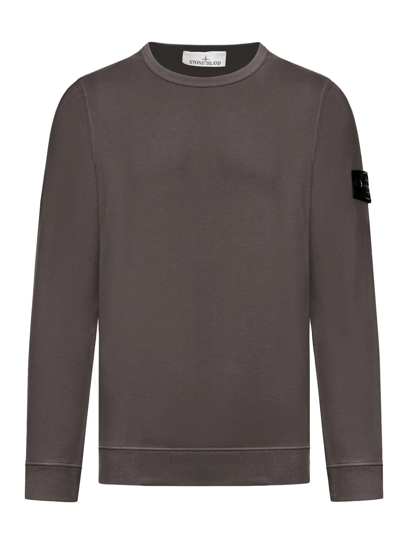 CREWNECK SWEATSHIRT WITH COMPASS LOGO