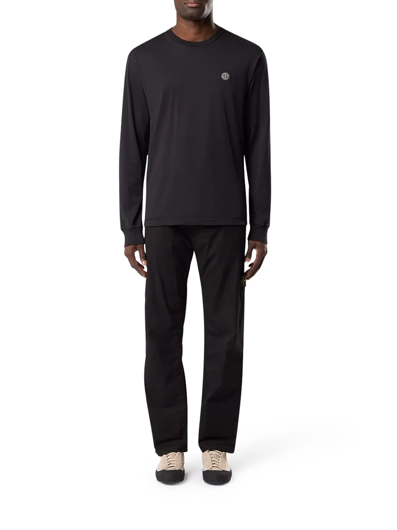 LONG SLEEVE T-SHIRT WITH COMPASS PATCH - Image 2