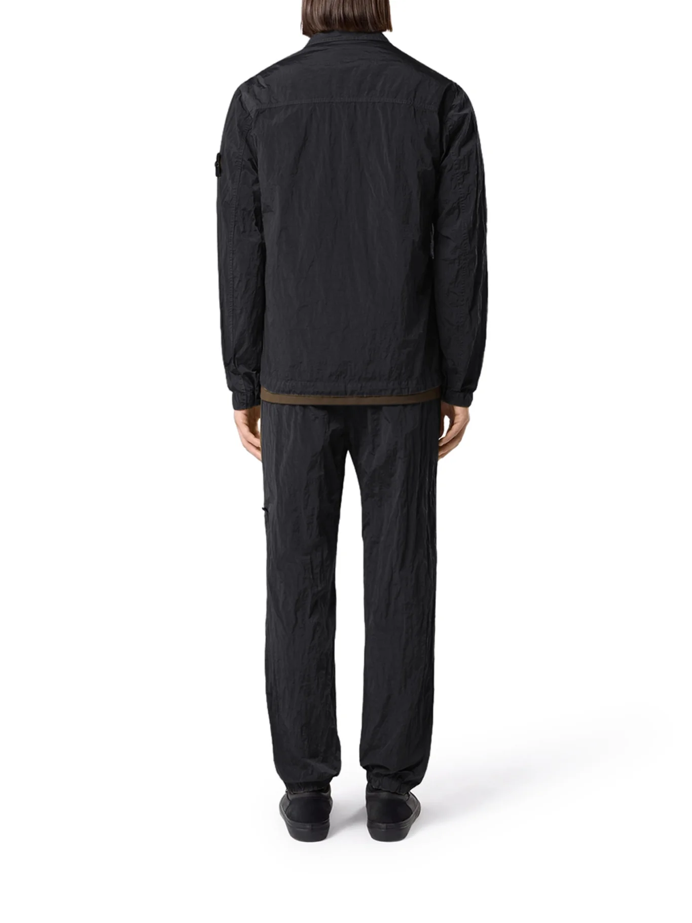 NYLON OVERSHIRT WITH STONE ISLAND BADGE - Image 3