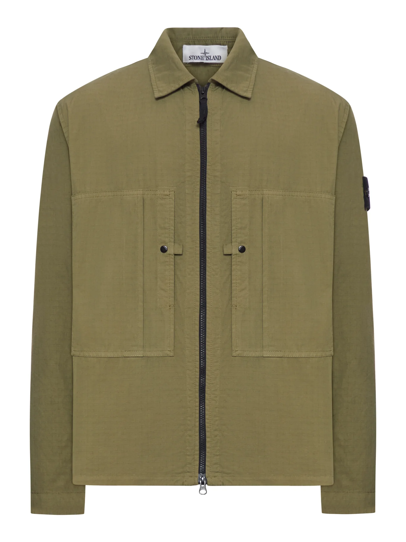 OVERSHIRT IN MERCERIZED ORGANIC COTTON RIPSTOP