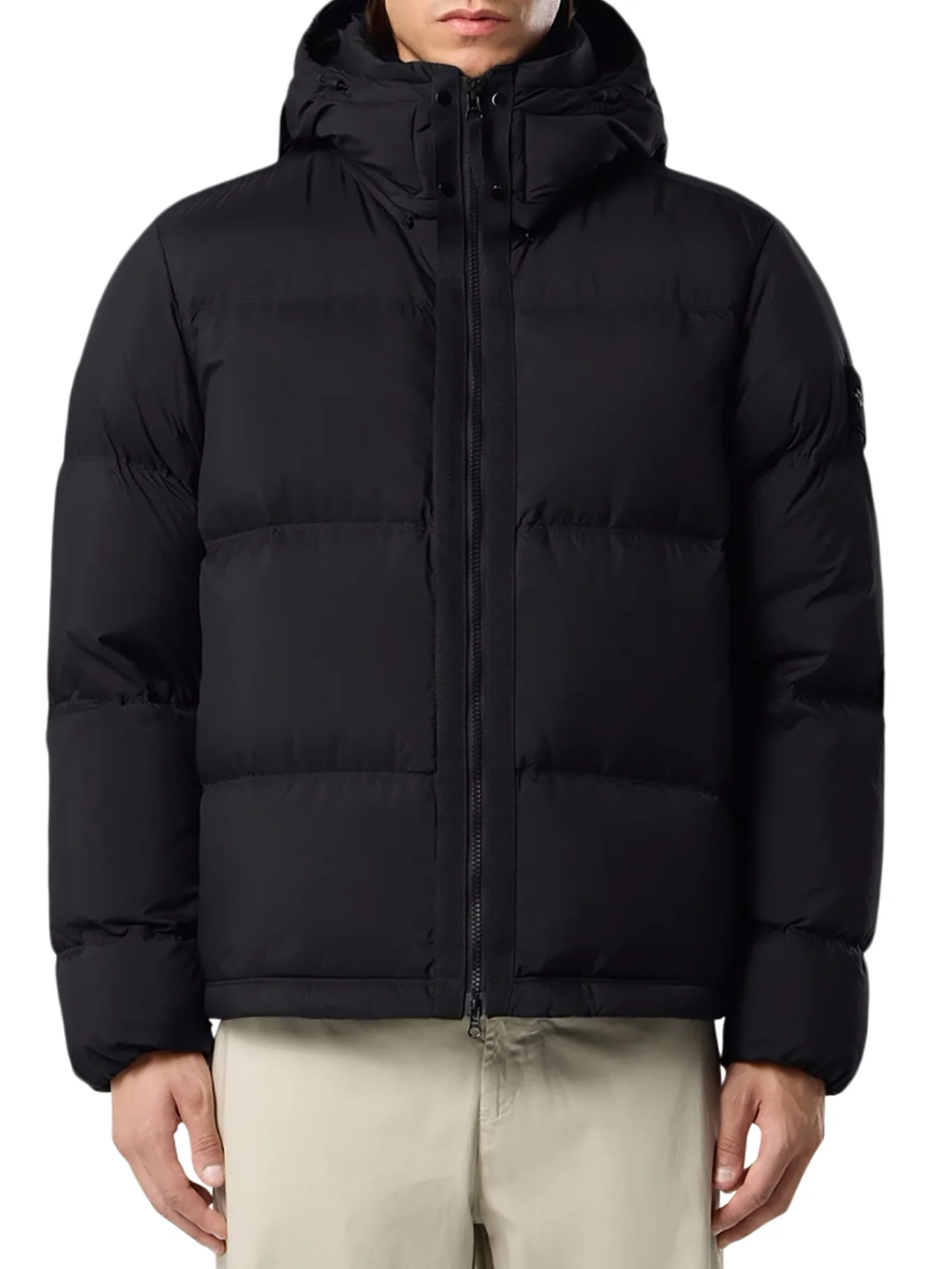 TEAR-PROOF DOWN JACKET WITH DETACHABLE HOOD - Image 3