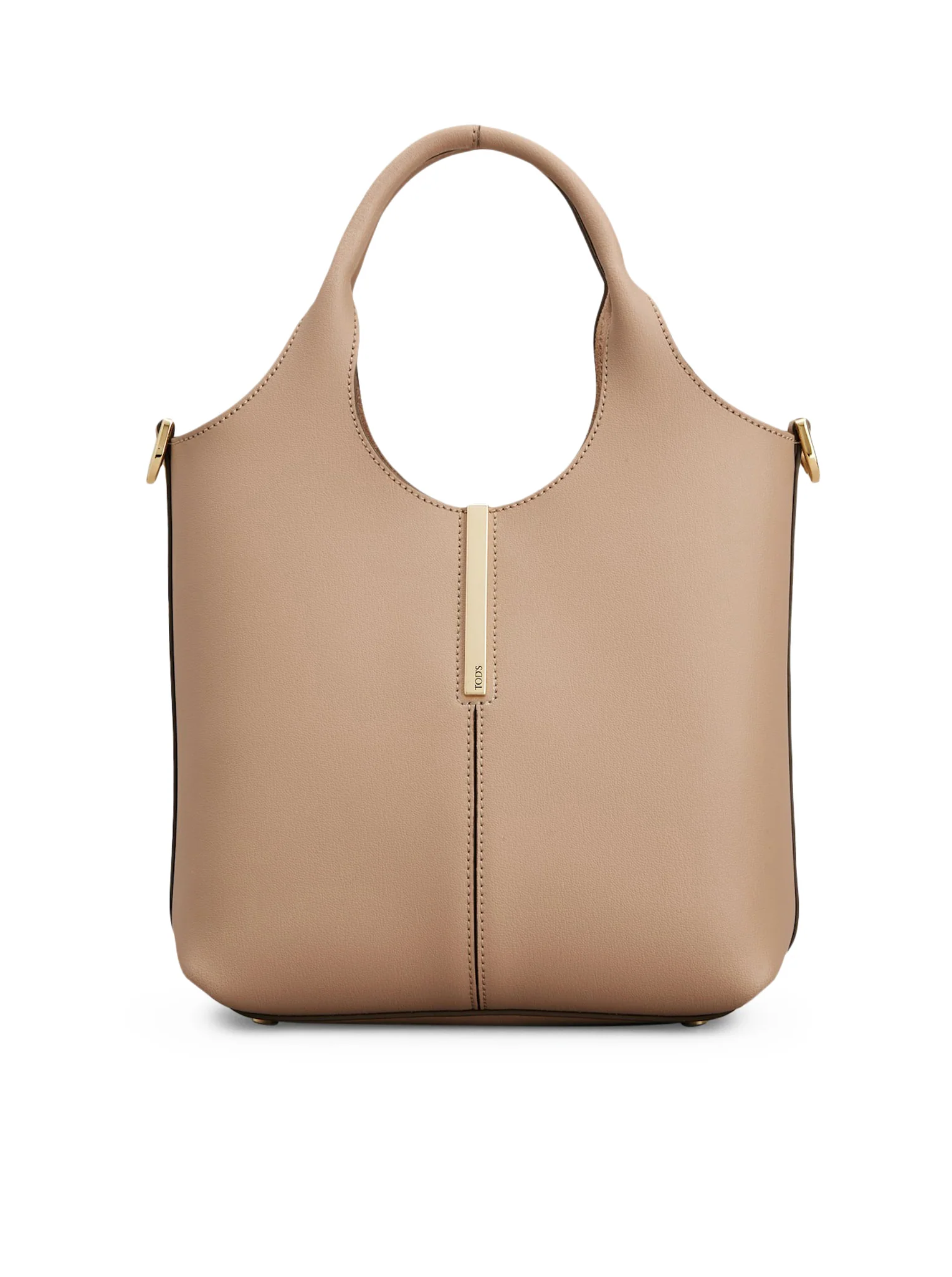 MINI LEATHER TOTE SHOPPING BAG