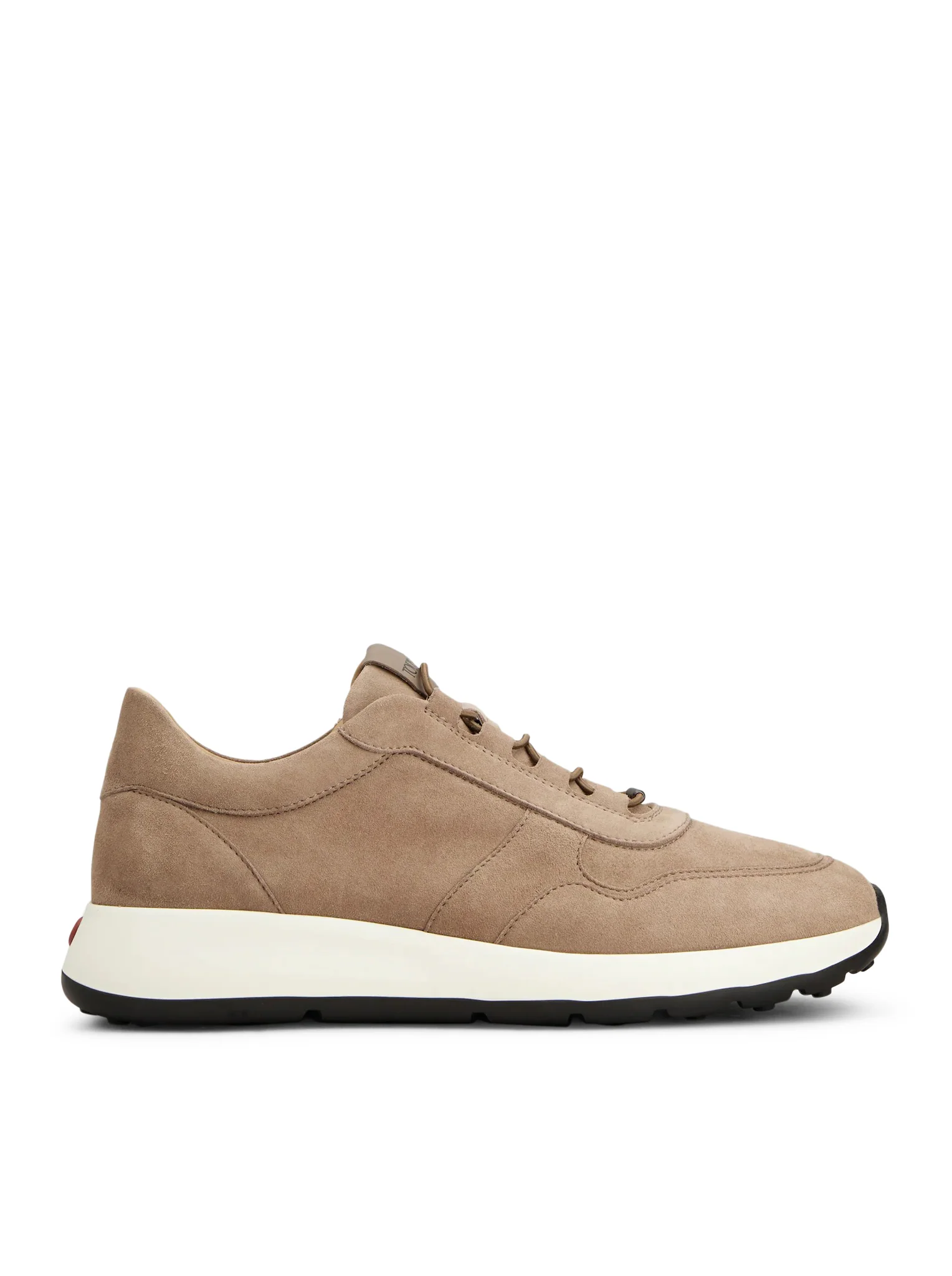 RED DOT SNEAKERS IN PASHMY SUEDE