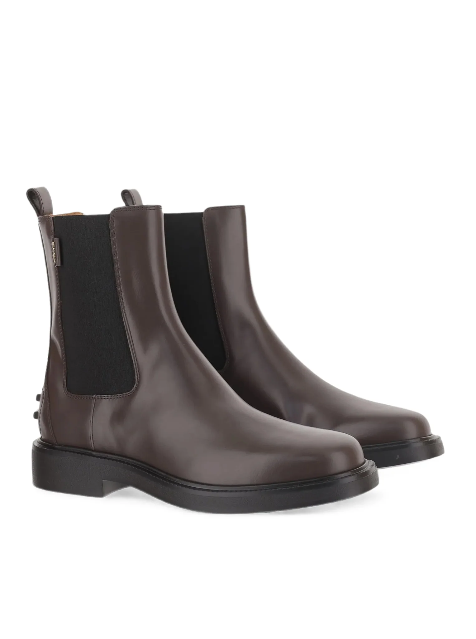 SMOOTH LEATHER ANKLE BOOTS - Image 2