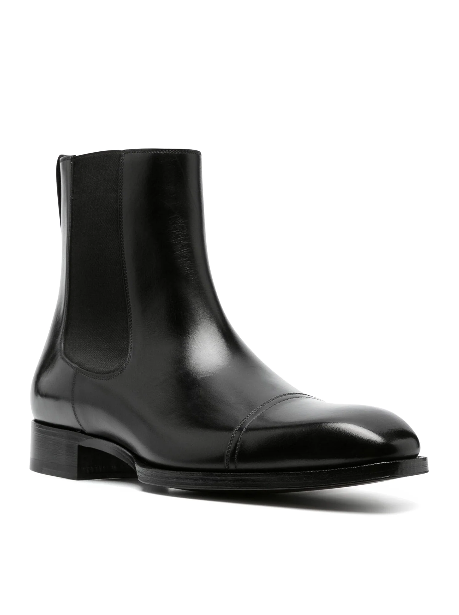 BURNISHED LEATHER EDGAR CHELSEA BOOT - Image 3