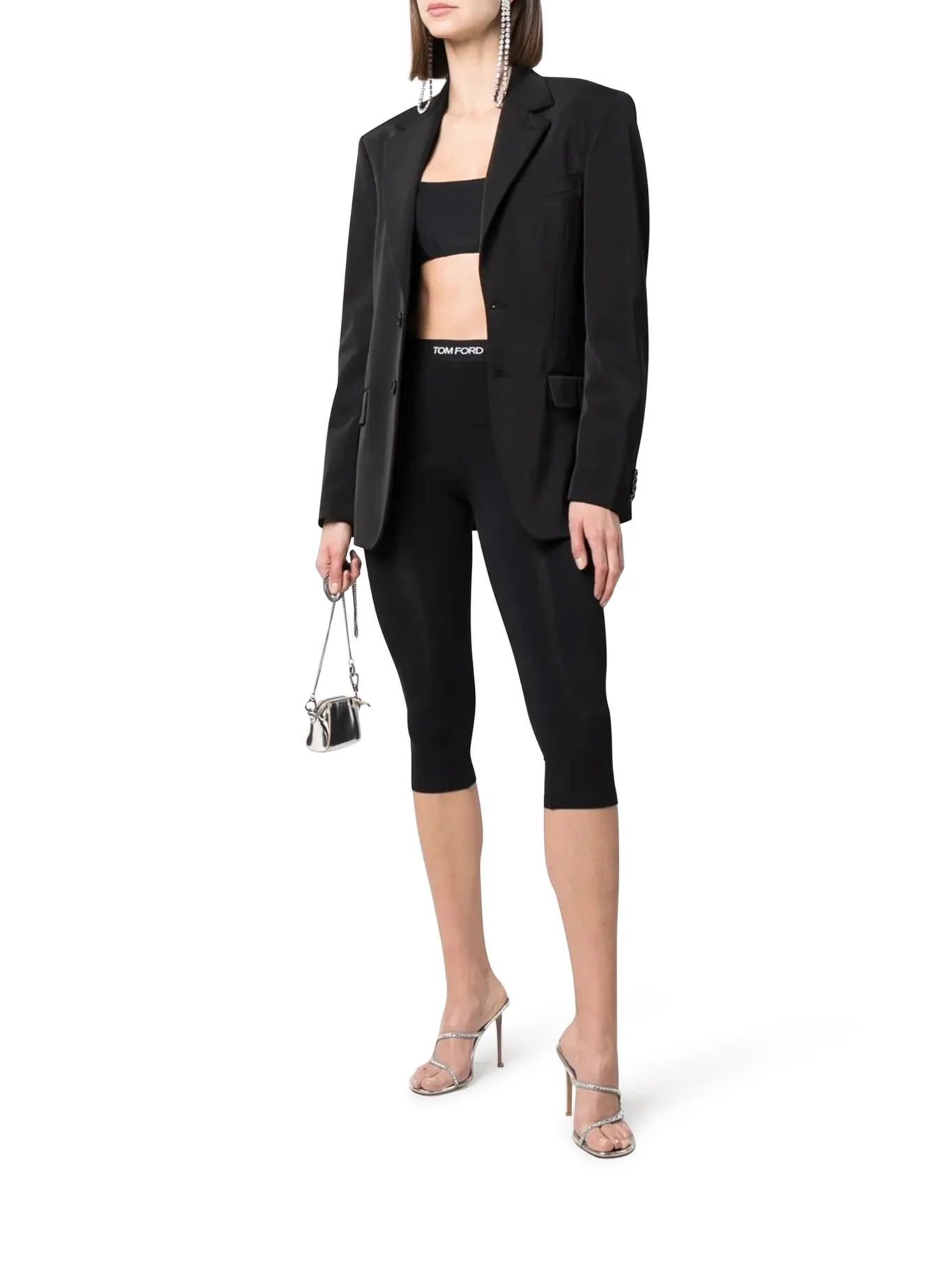 CROPPED LEGGINGS WITH LOGO - Image 2