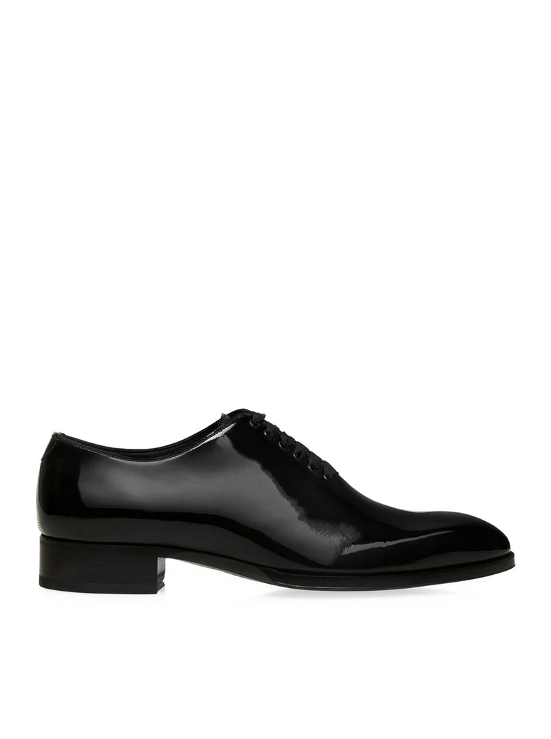 OXFORD ELKAN IN BLACK PATENT