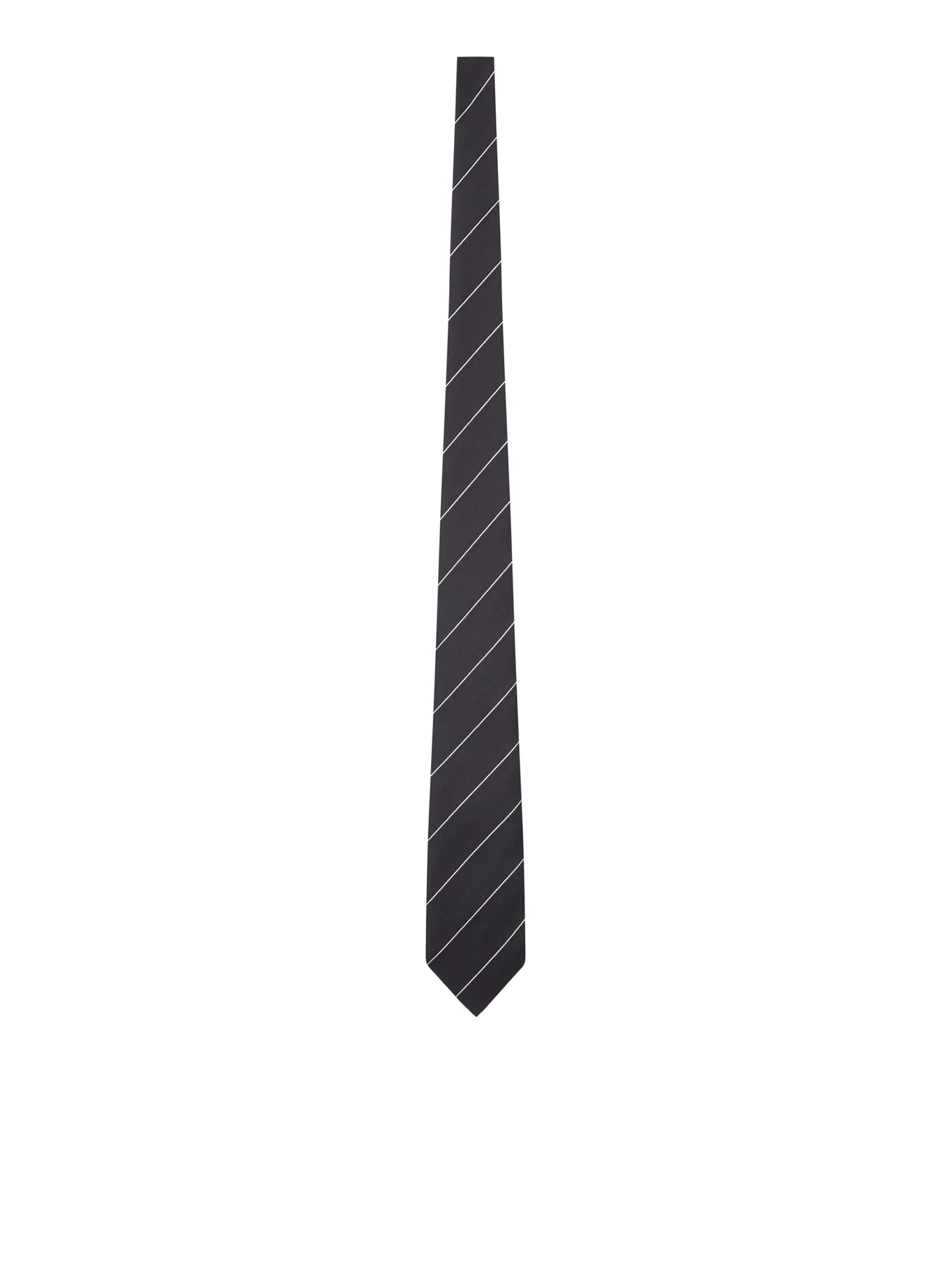 SILK TIE WITH GEOMETRIC PATTERN