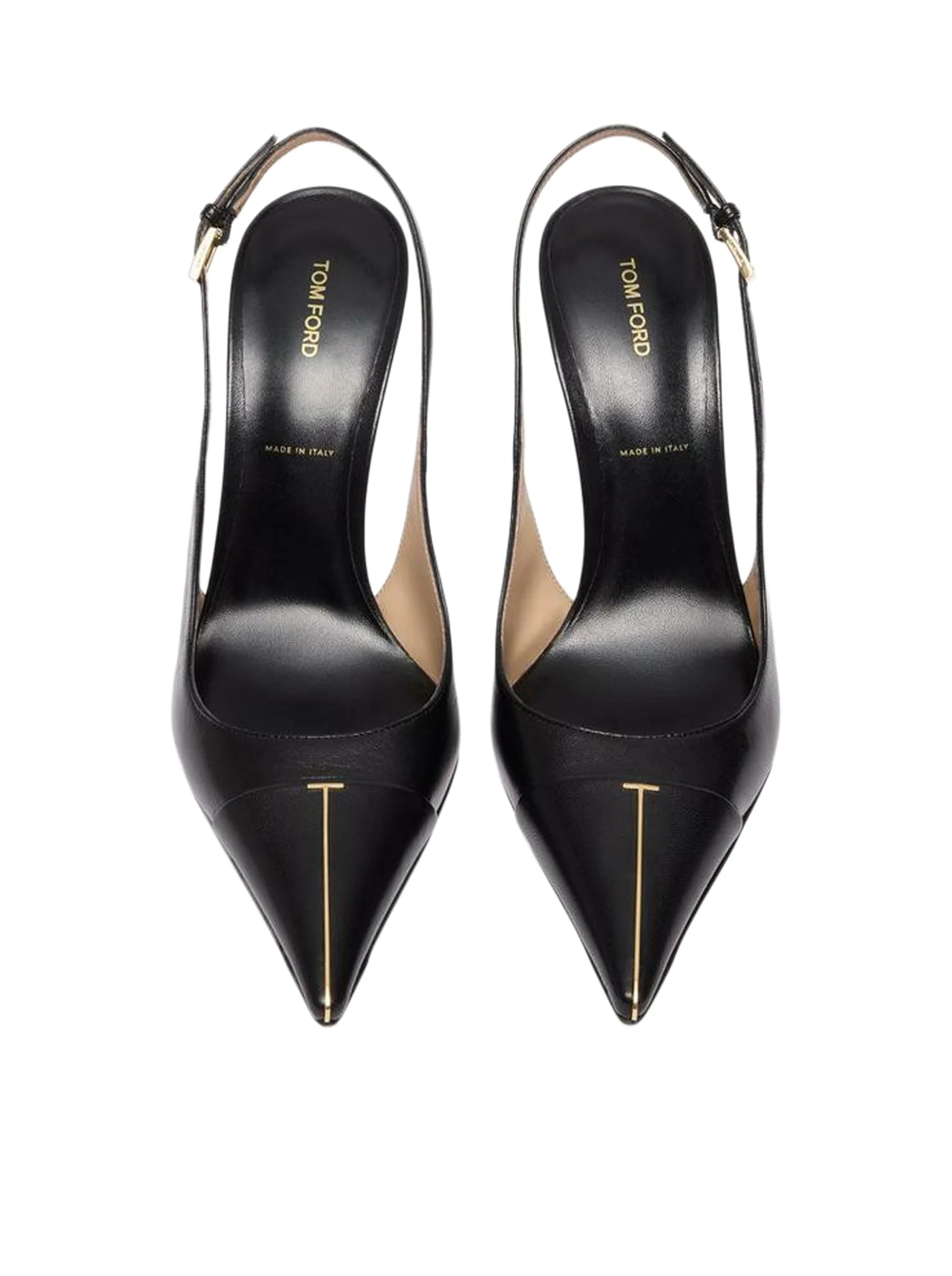 SLINGBACK THEA IN POLISHED LEATHER - Image 4