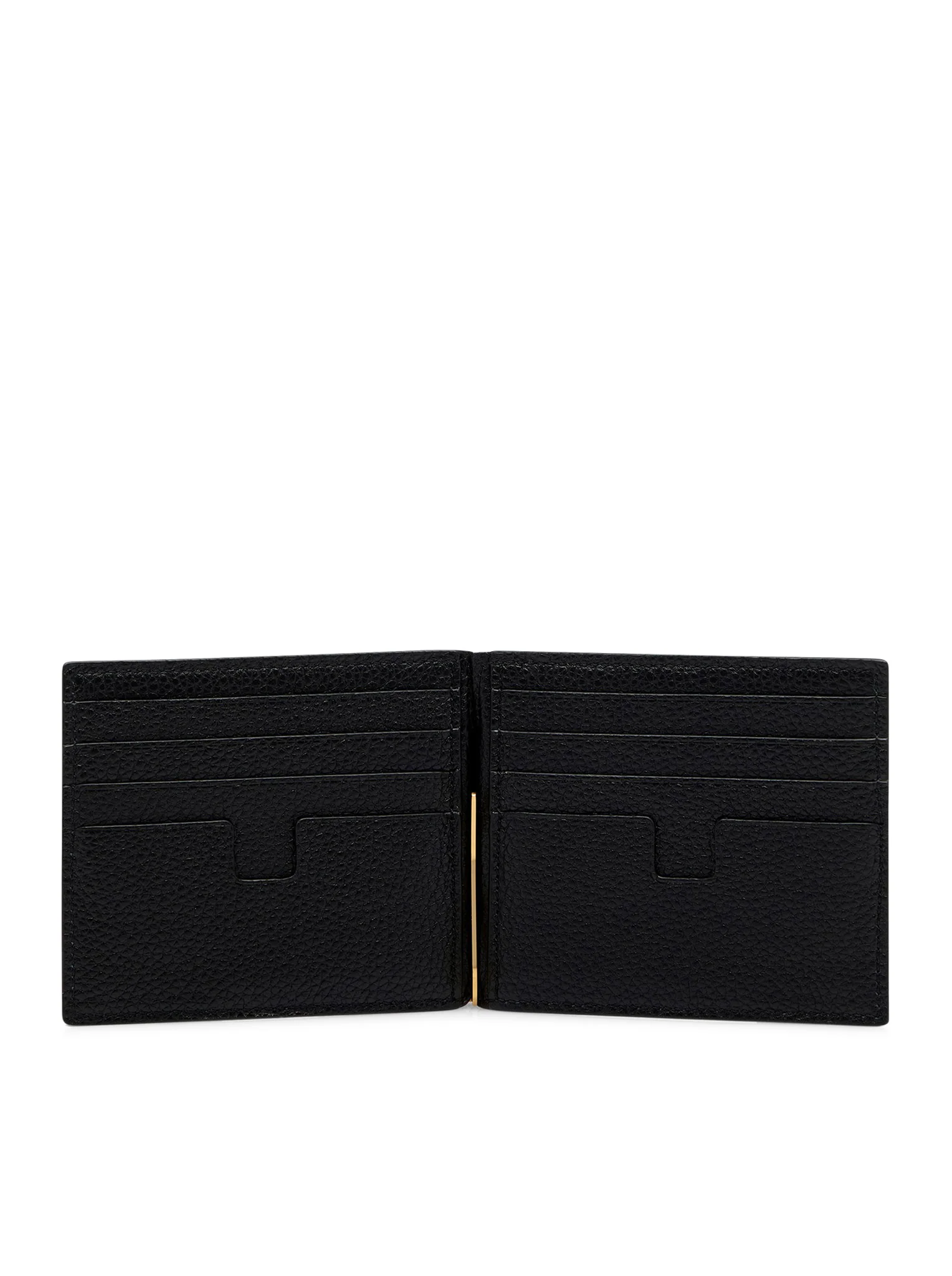 SOFT GRAIN LEATHER MONEY CLIP WALLET - Image 3