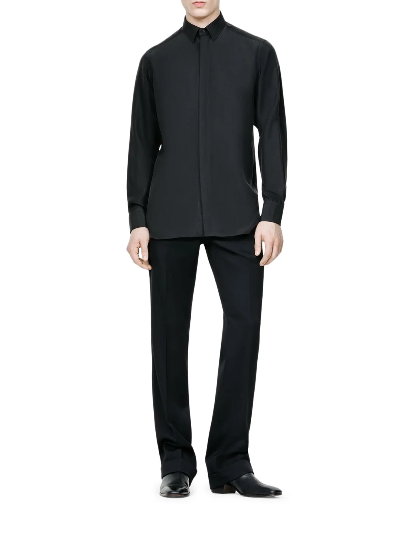 TOM FORD SILK CHARMEUSE SHIRT - Image 2