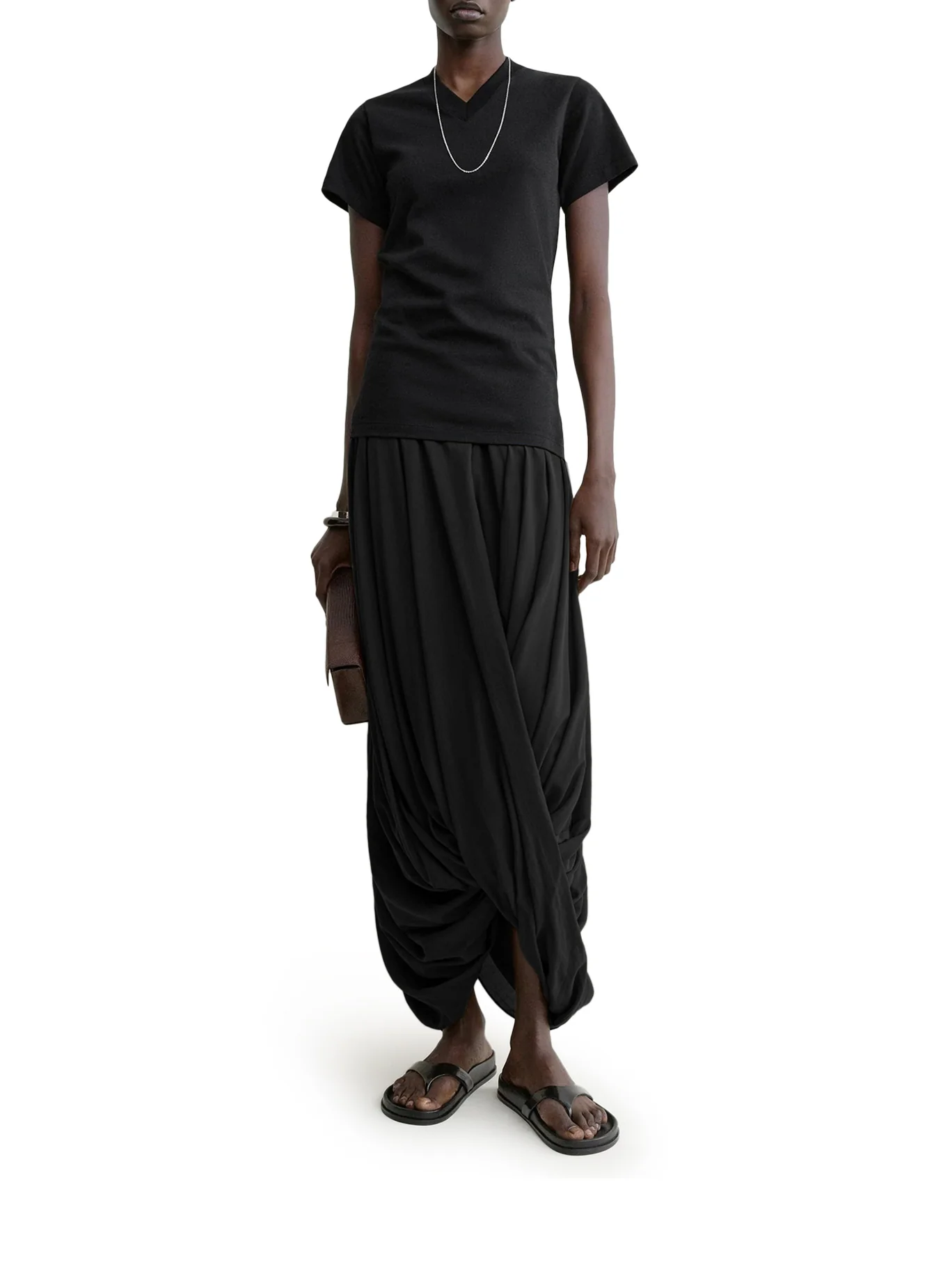 COCOON MIDI SKIRT - Image 2