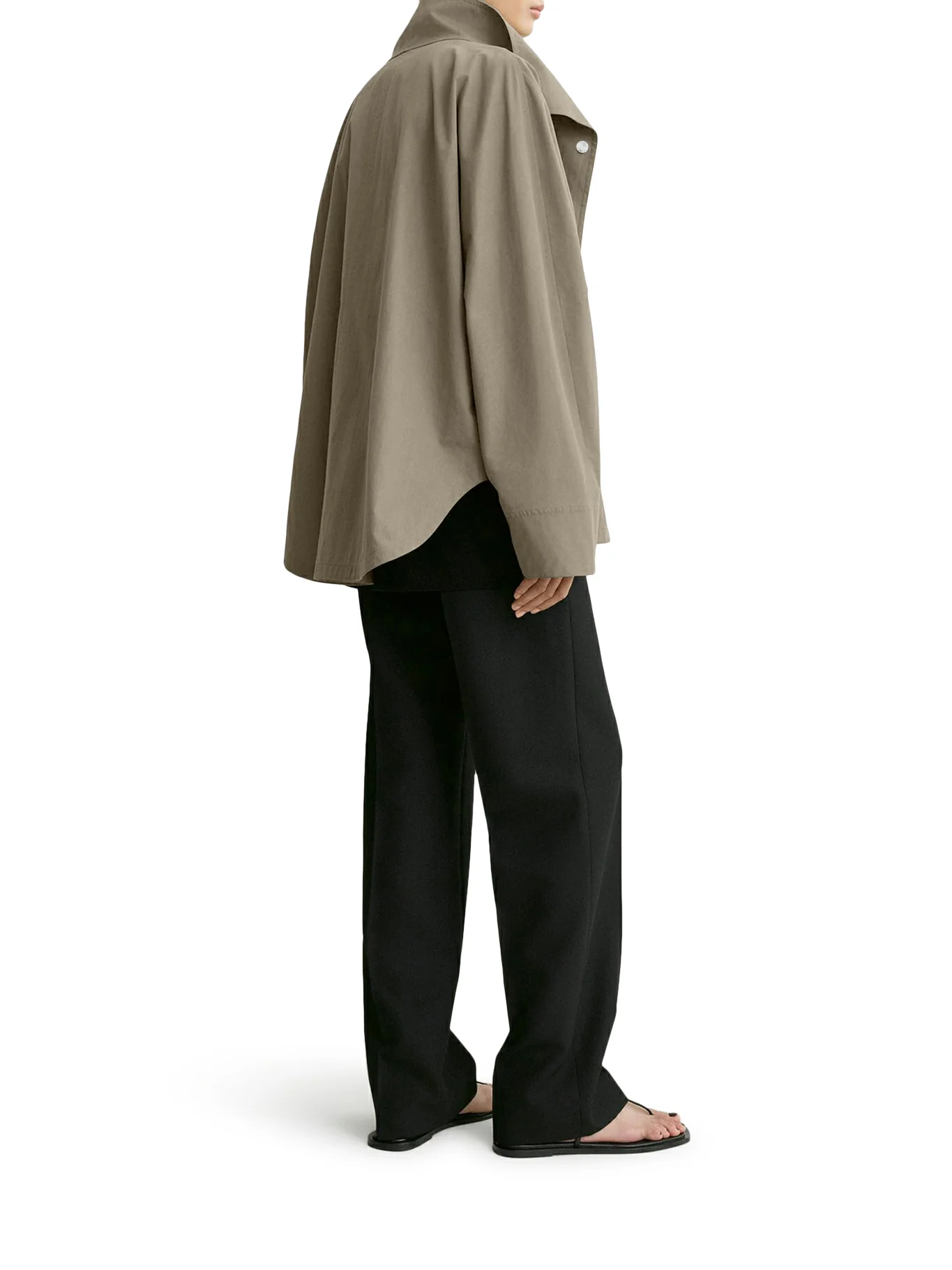 COTTON BLEND PARACHUTE JACKET - Image 3