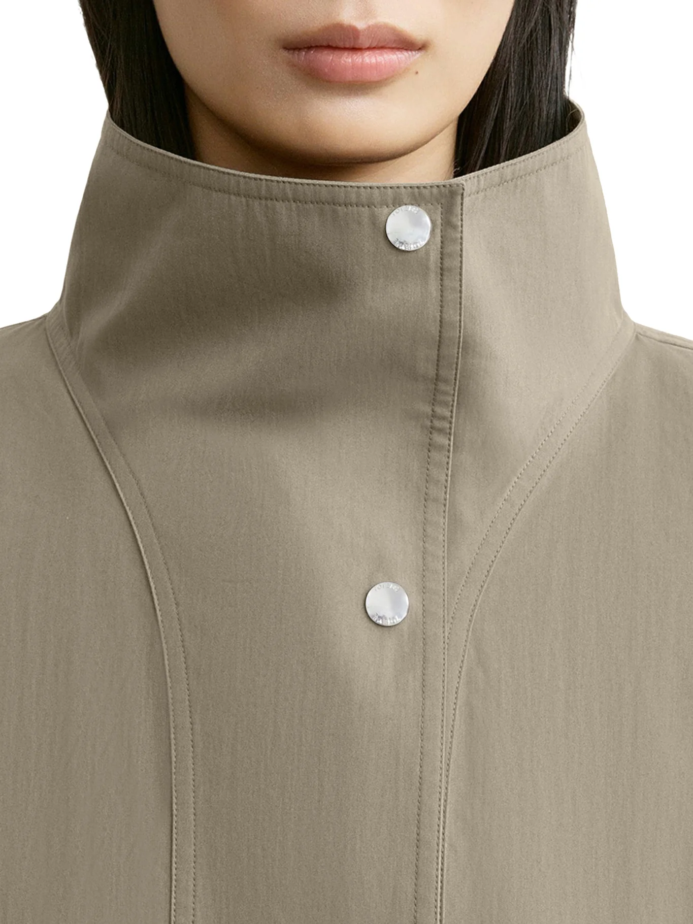 COTTON BLEND PARACHUTE JACKET - Image 6
