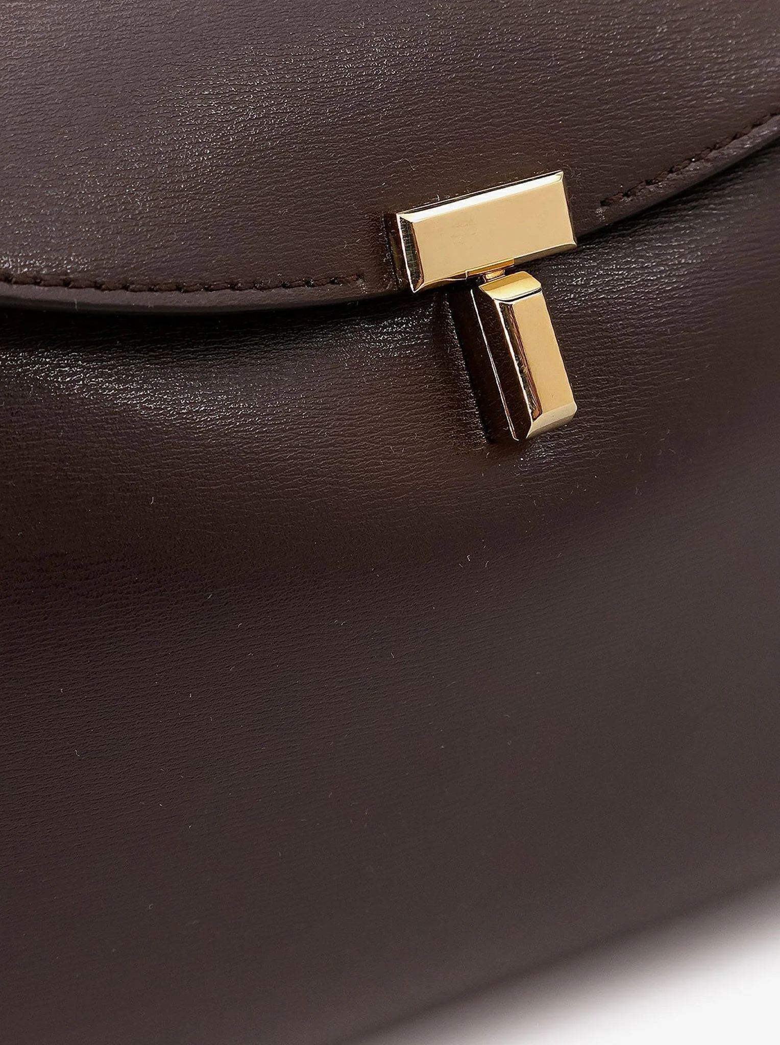 T-LOCK LEATHER SHOULDER BAG - Image 4