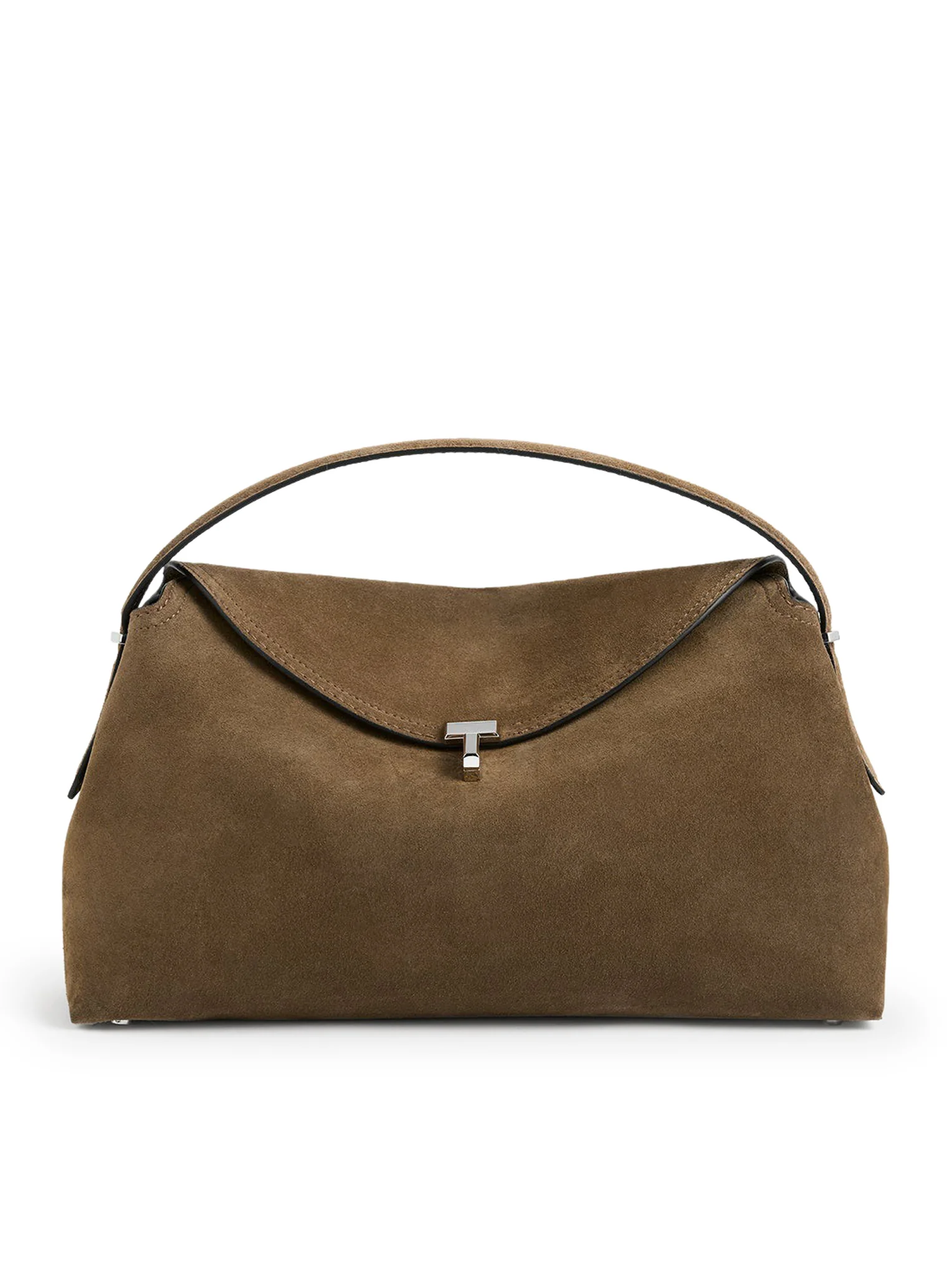 T-LOCK SUEDE TOP HANDLE