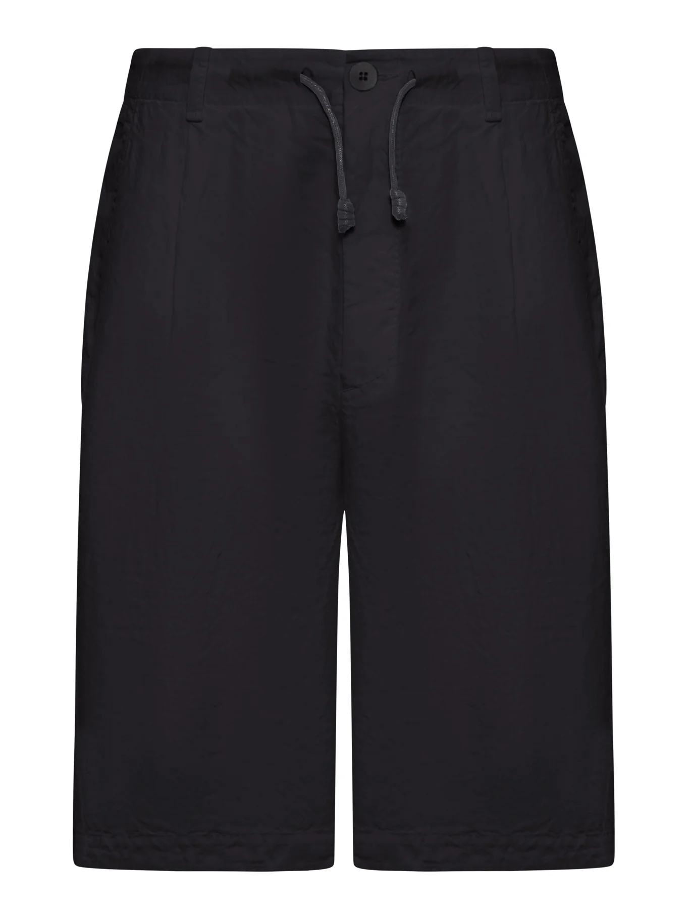LINEN BERMUDA SHORTS WITH DRAWSTRING