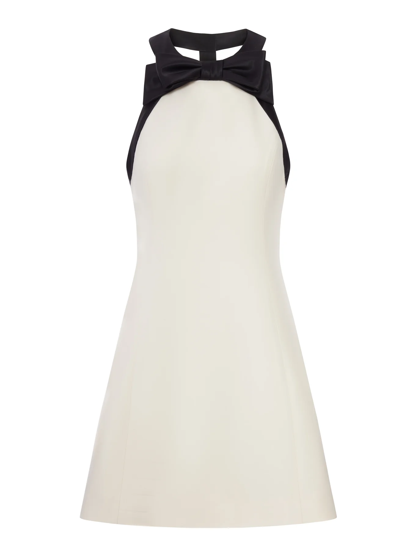 SHORT CREPE DRESS