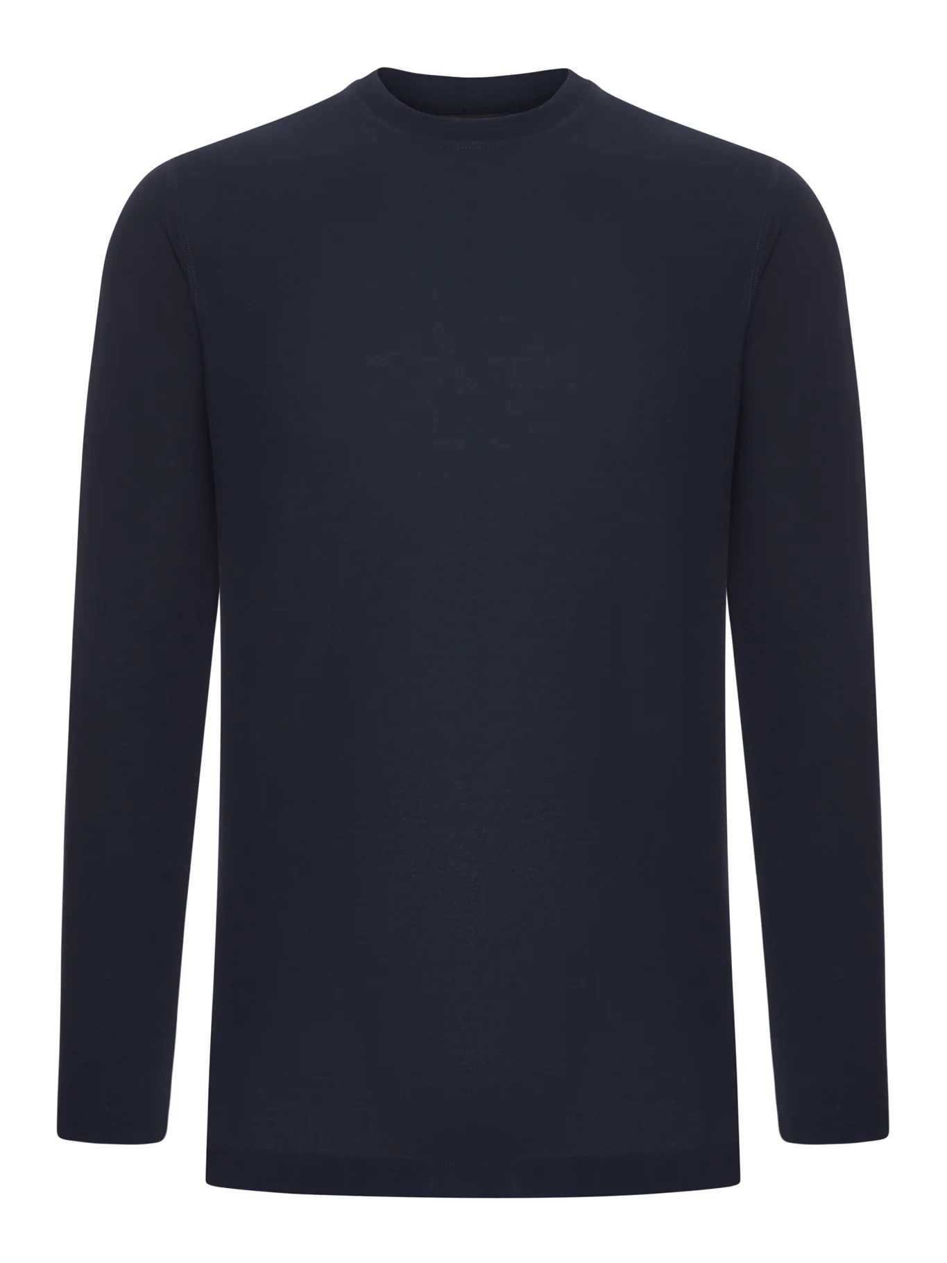 SLIM FIT LONG-SLEEVED ICE COTTON T-SHIRT